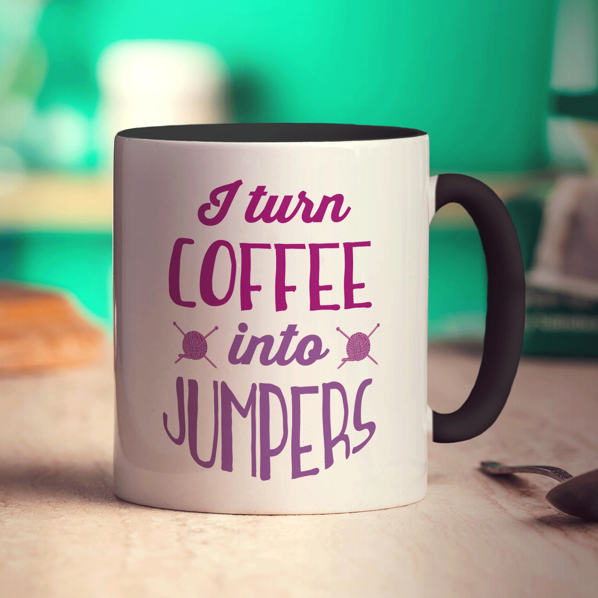 I Turn Coffee Into Jumpers Mug