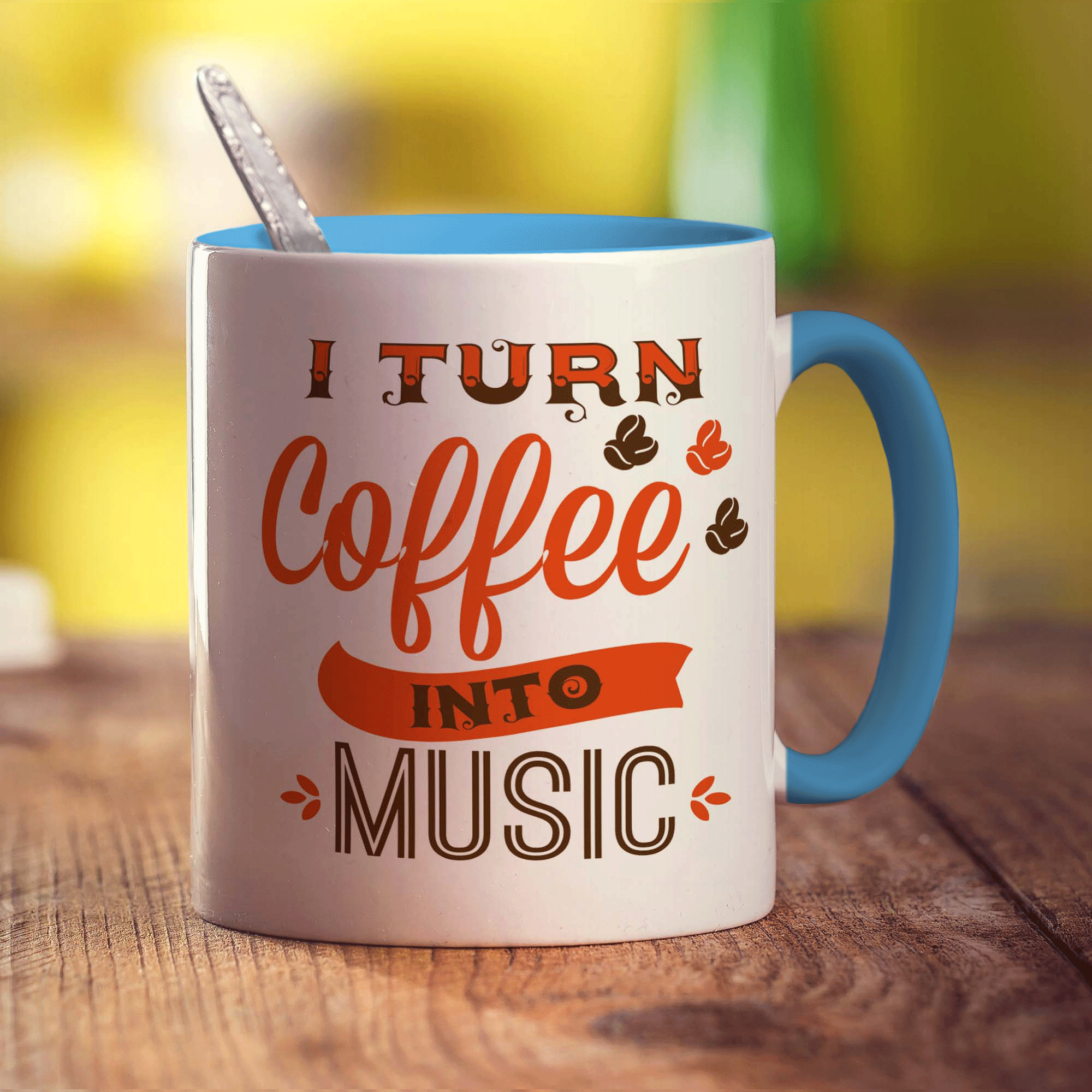 I Turn Coffee into Music Mug