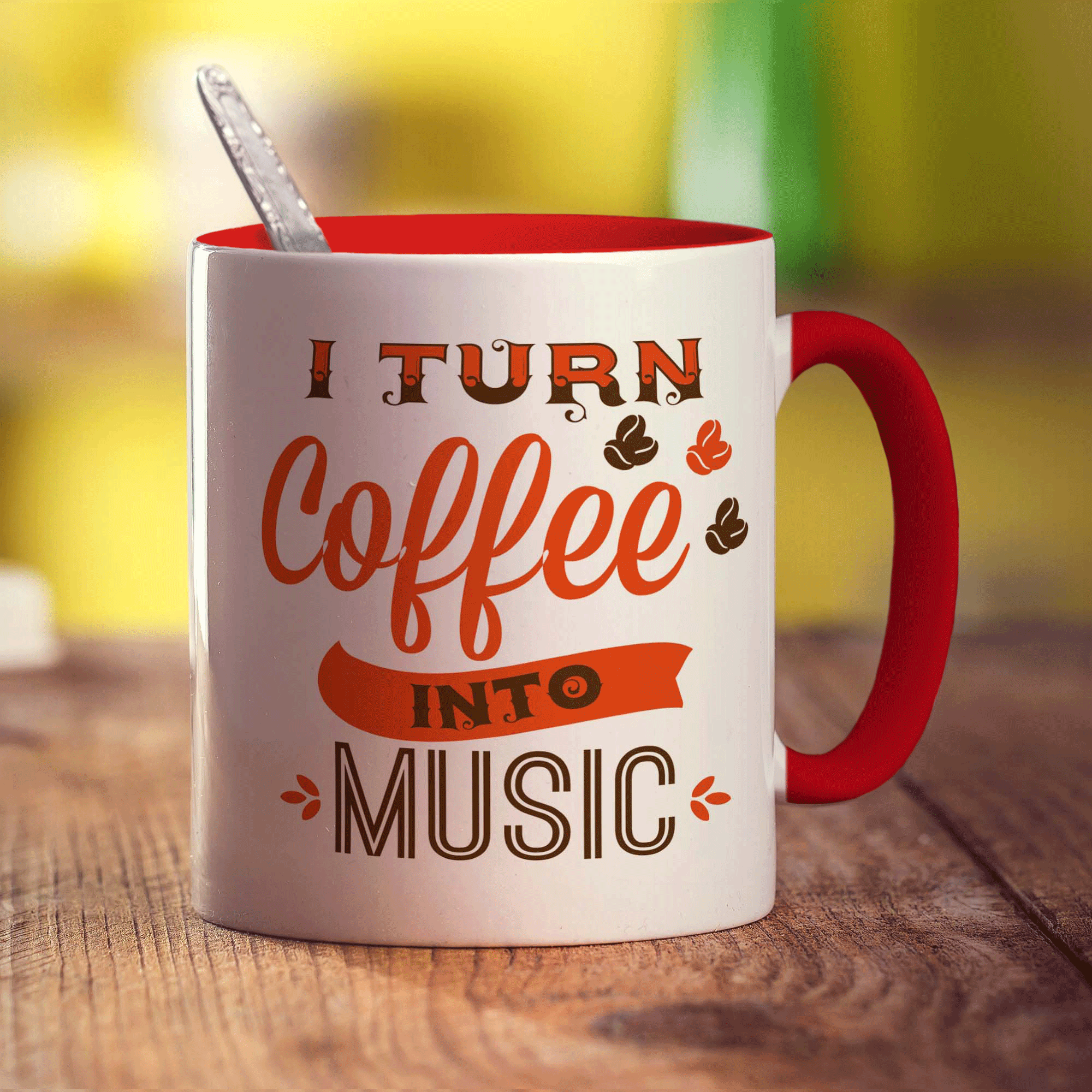 I Turn Coffee into Music Mug