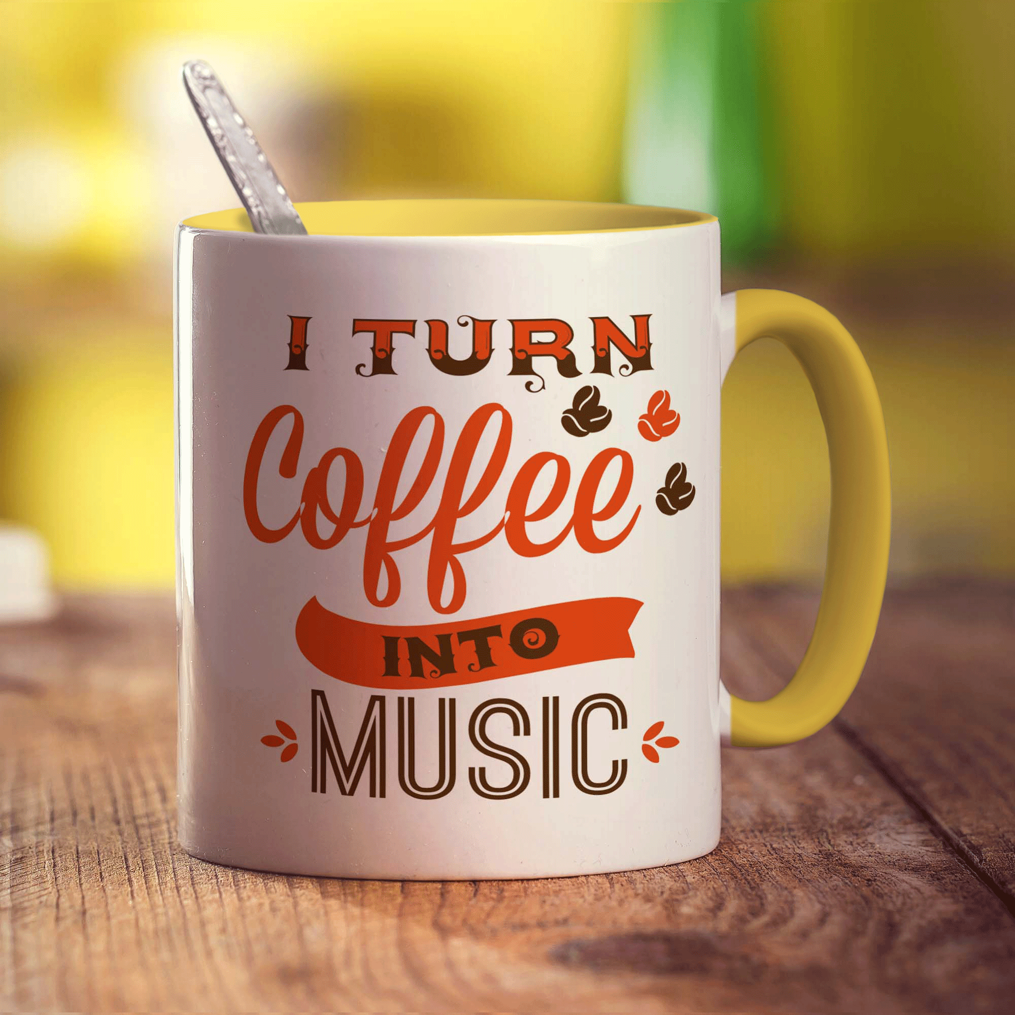 I Turn Coffee into Music Mug