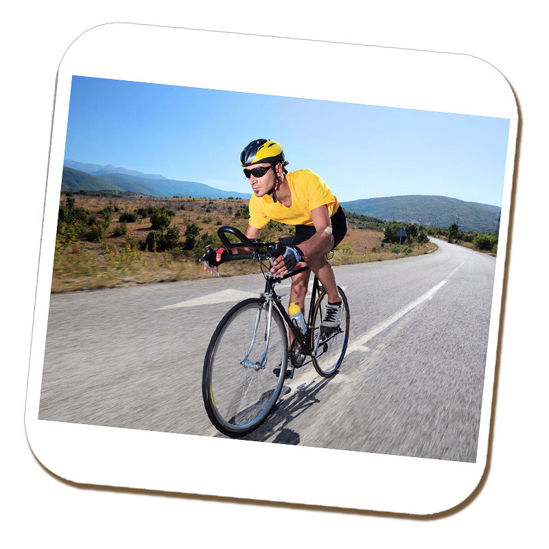 I Was Cycling Before It Was Cool Photo Coaster