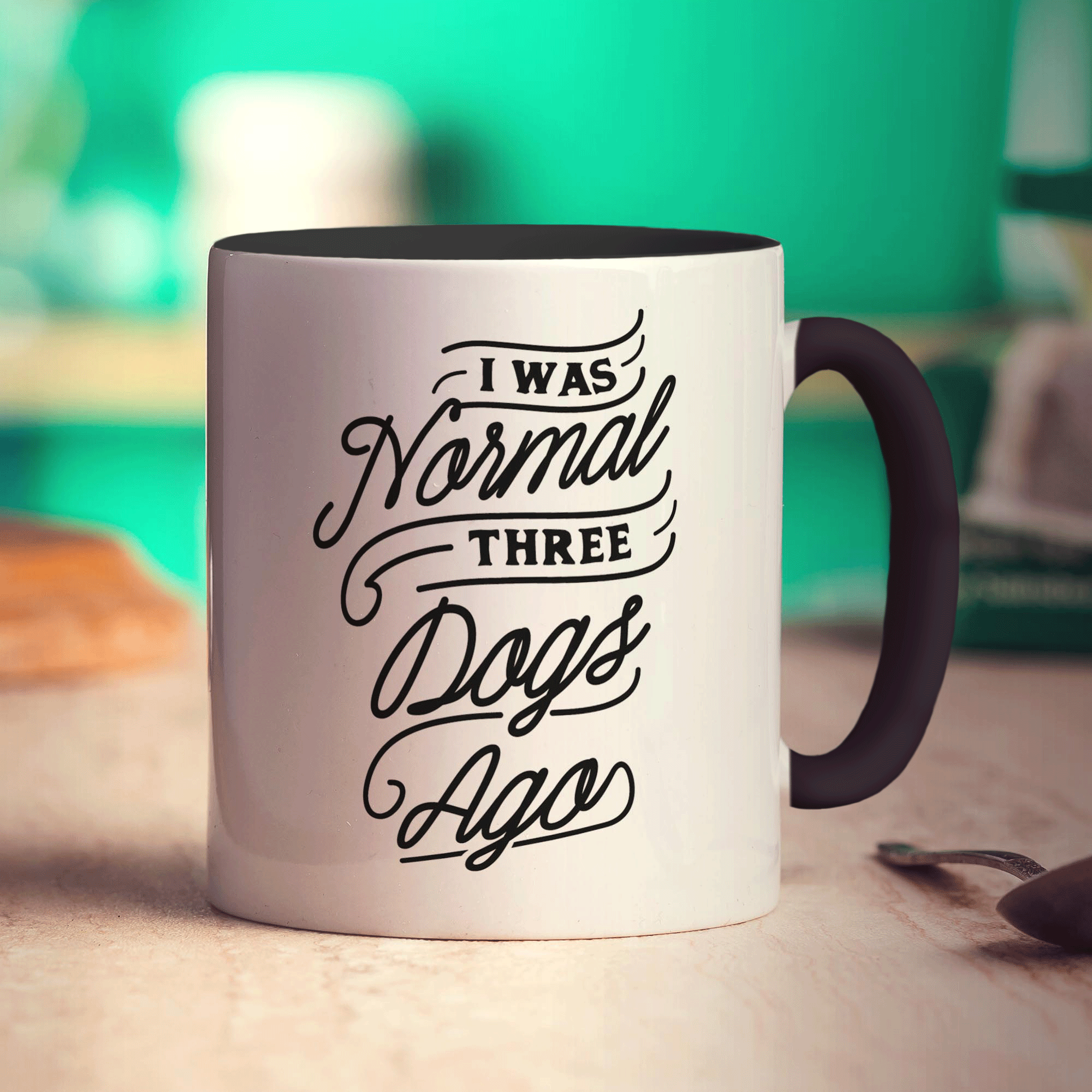 I Was Normal Three Dogs Ago Mug