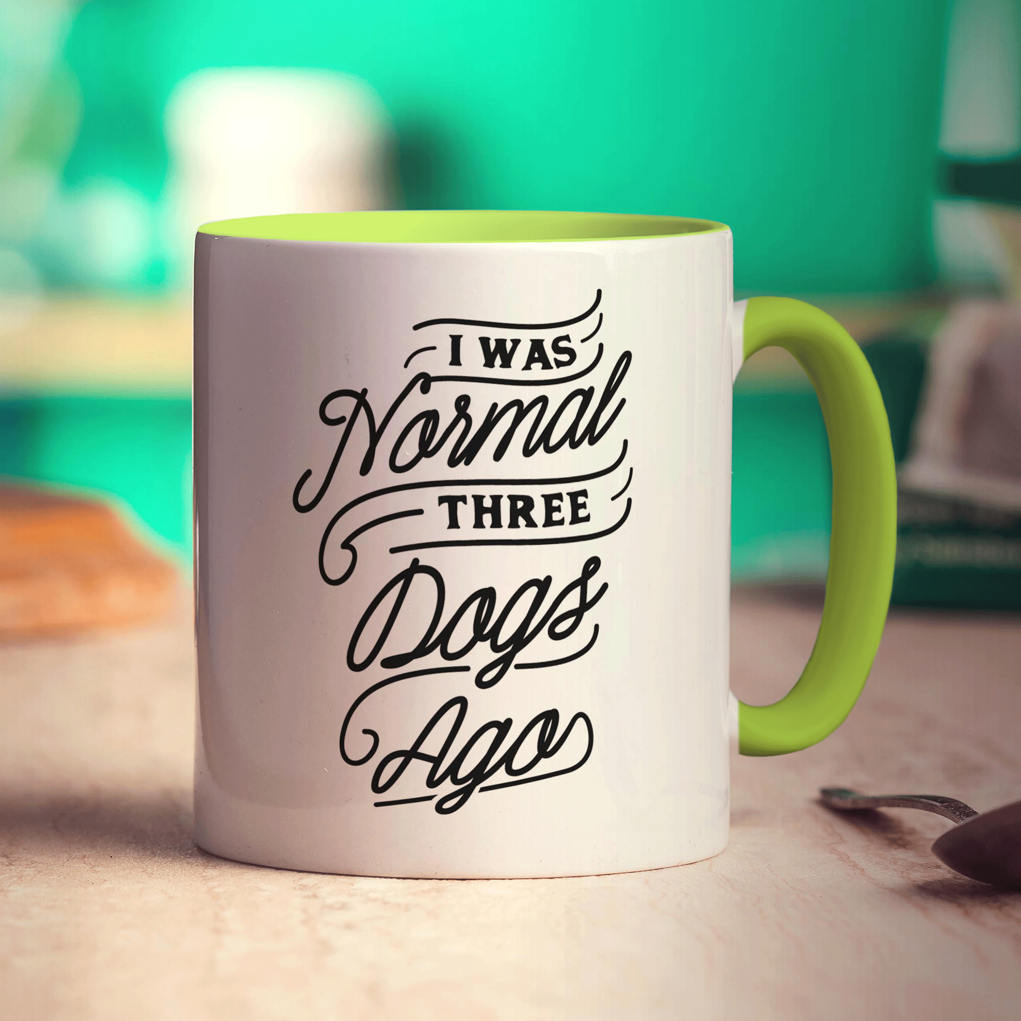 I Was Normal Three Dogs Ago Mug
