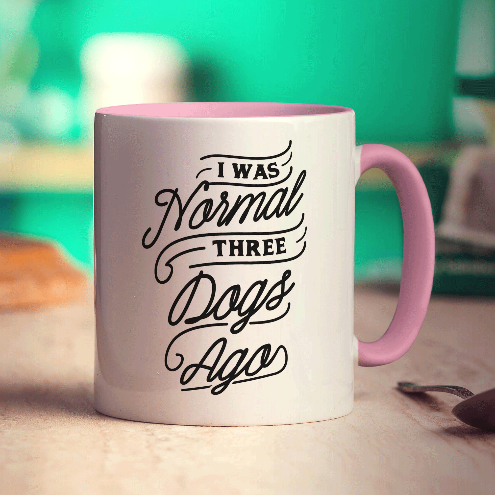 I Was Normal Three Dogs Ago Mug