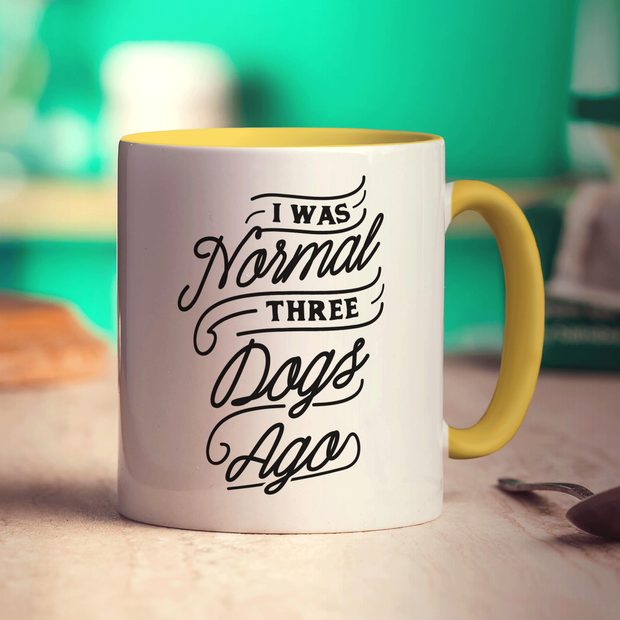 I Was Normal Three Dogs Ago Mug