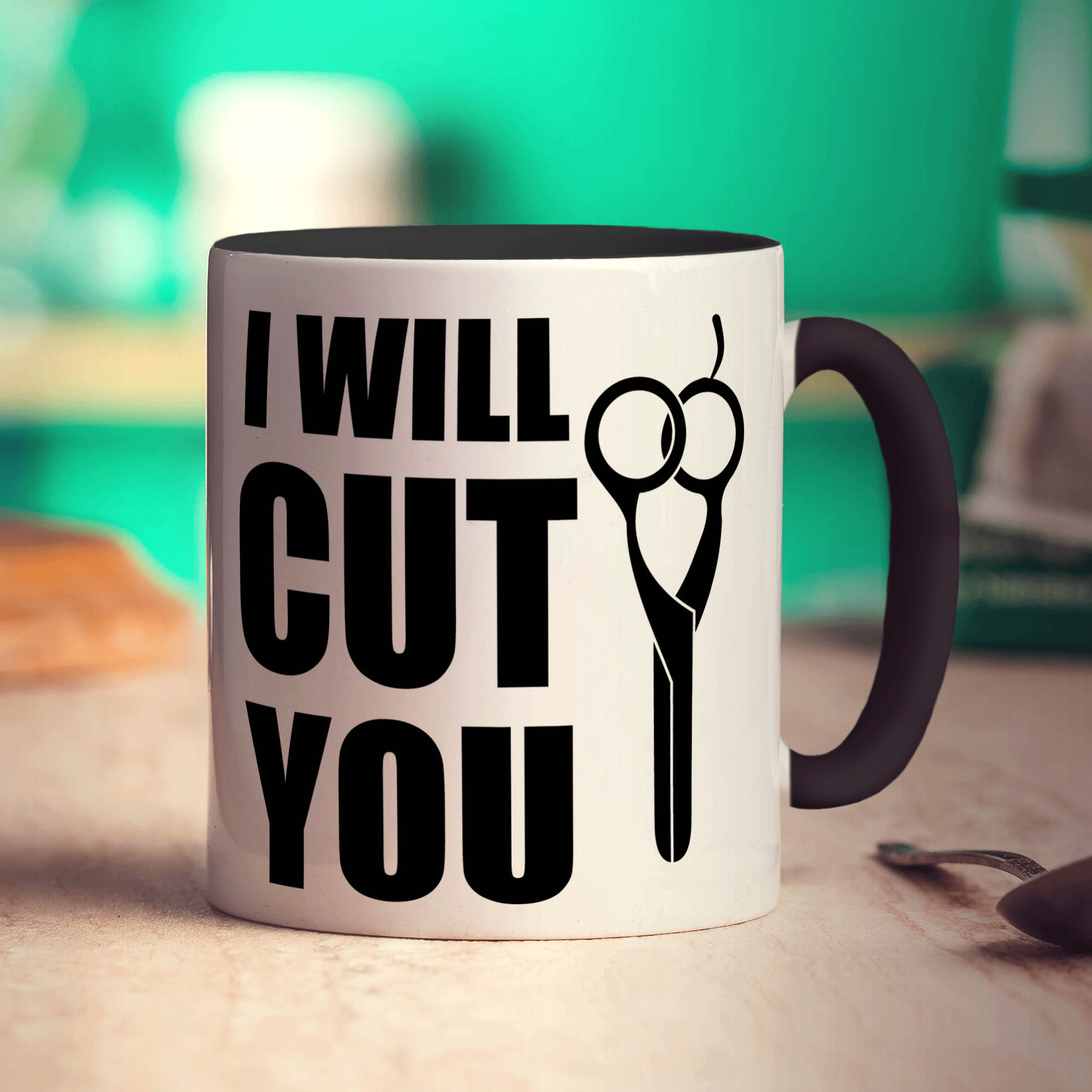 I Will Cut You Mug