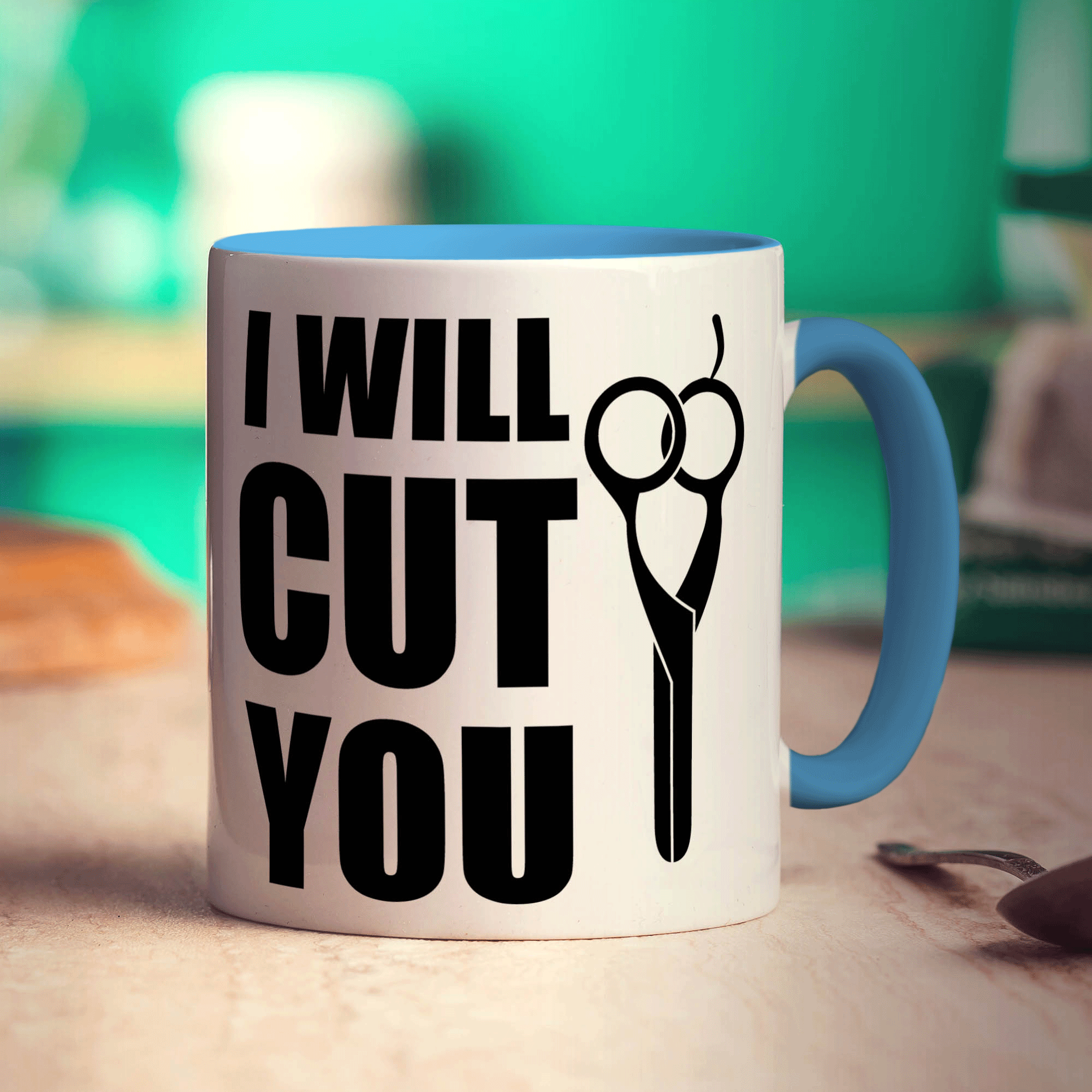 I Will Cut You Mug