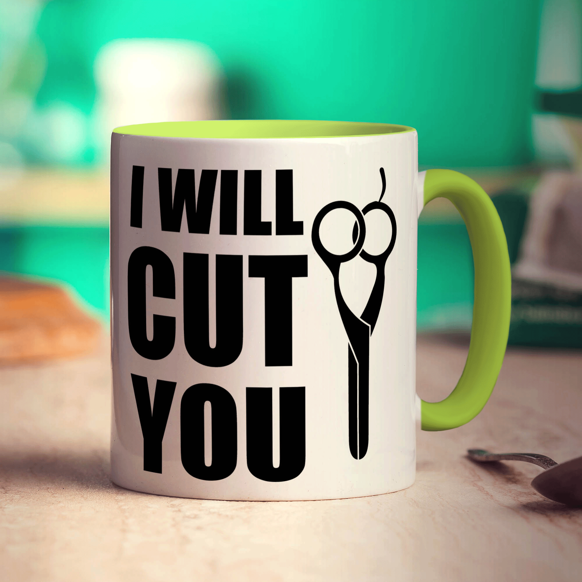 I Will Cut You Mug