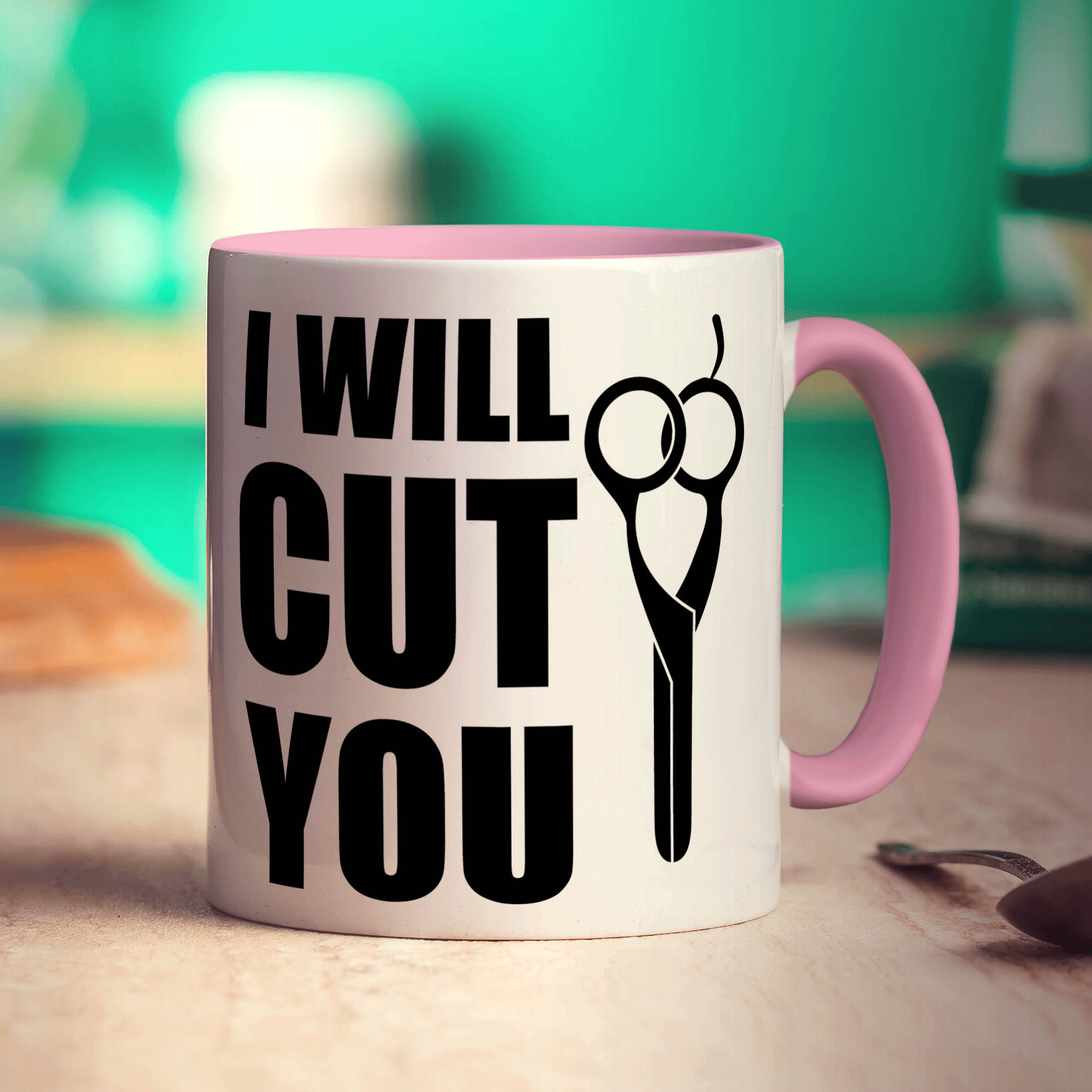 I Will Cut You Mug