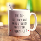 I'm the Favourite Child Mug - Standard 330ml (11oz) / White