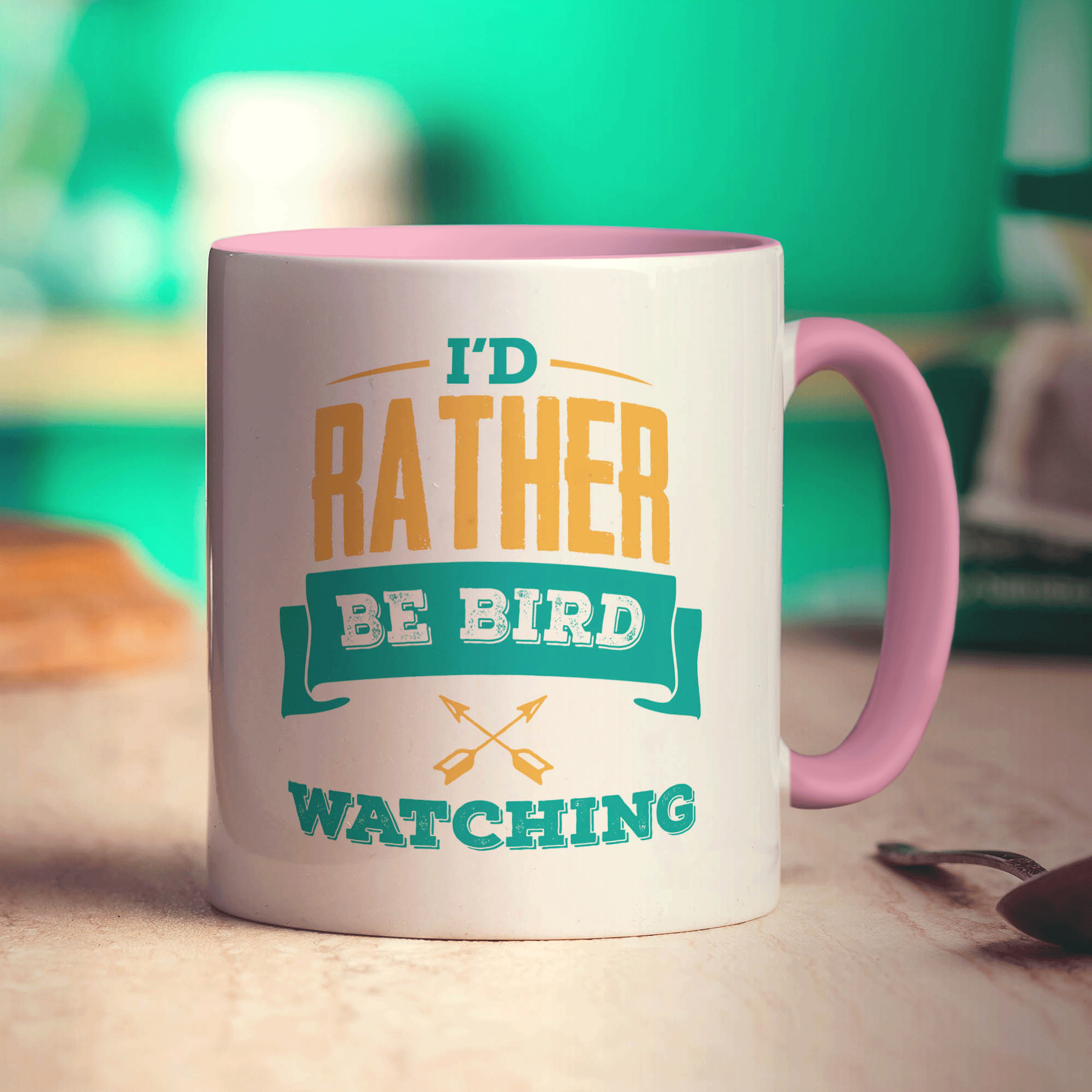I'd Rather Be Bird Watching Mug