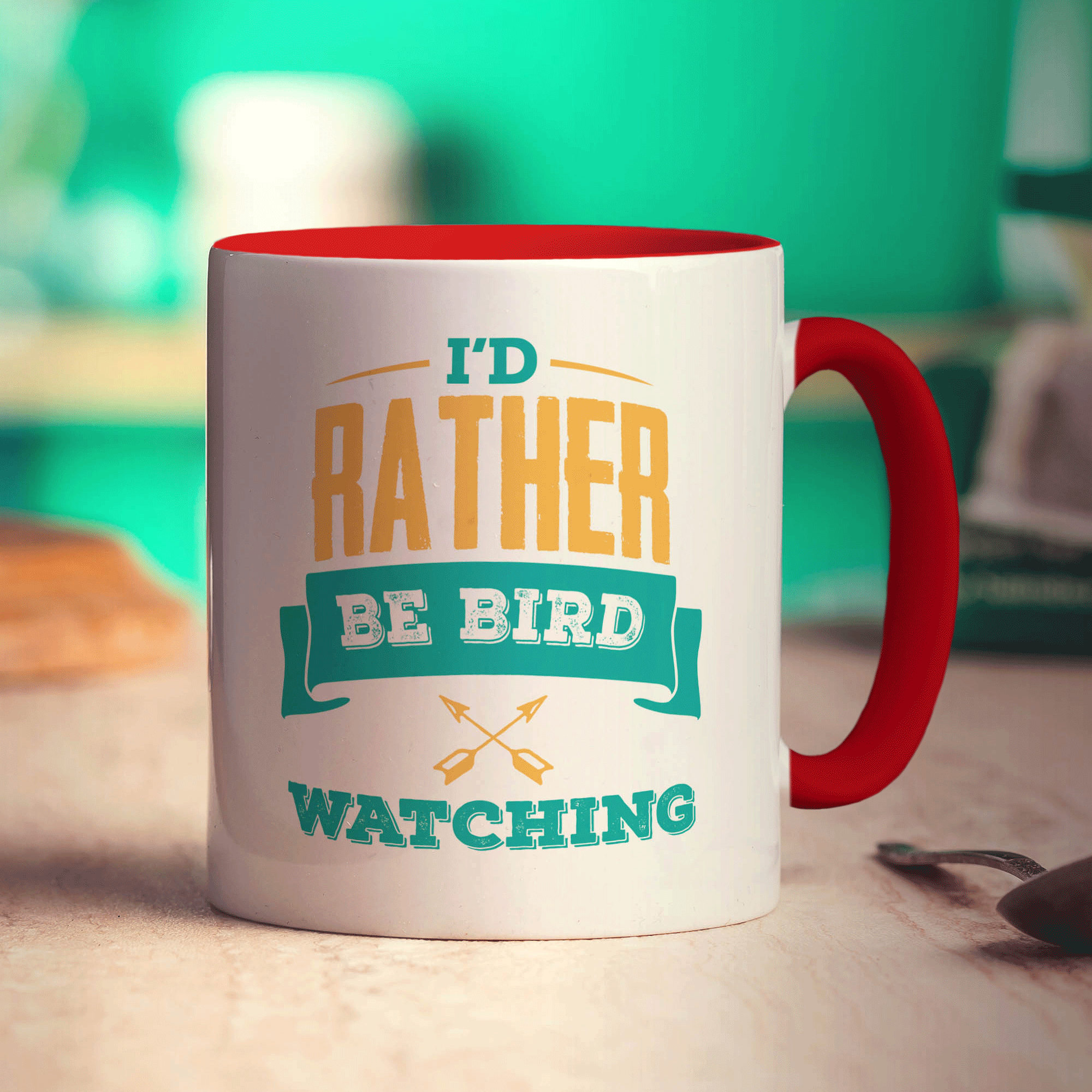 I'd Rather Be Bird Watching Mug