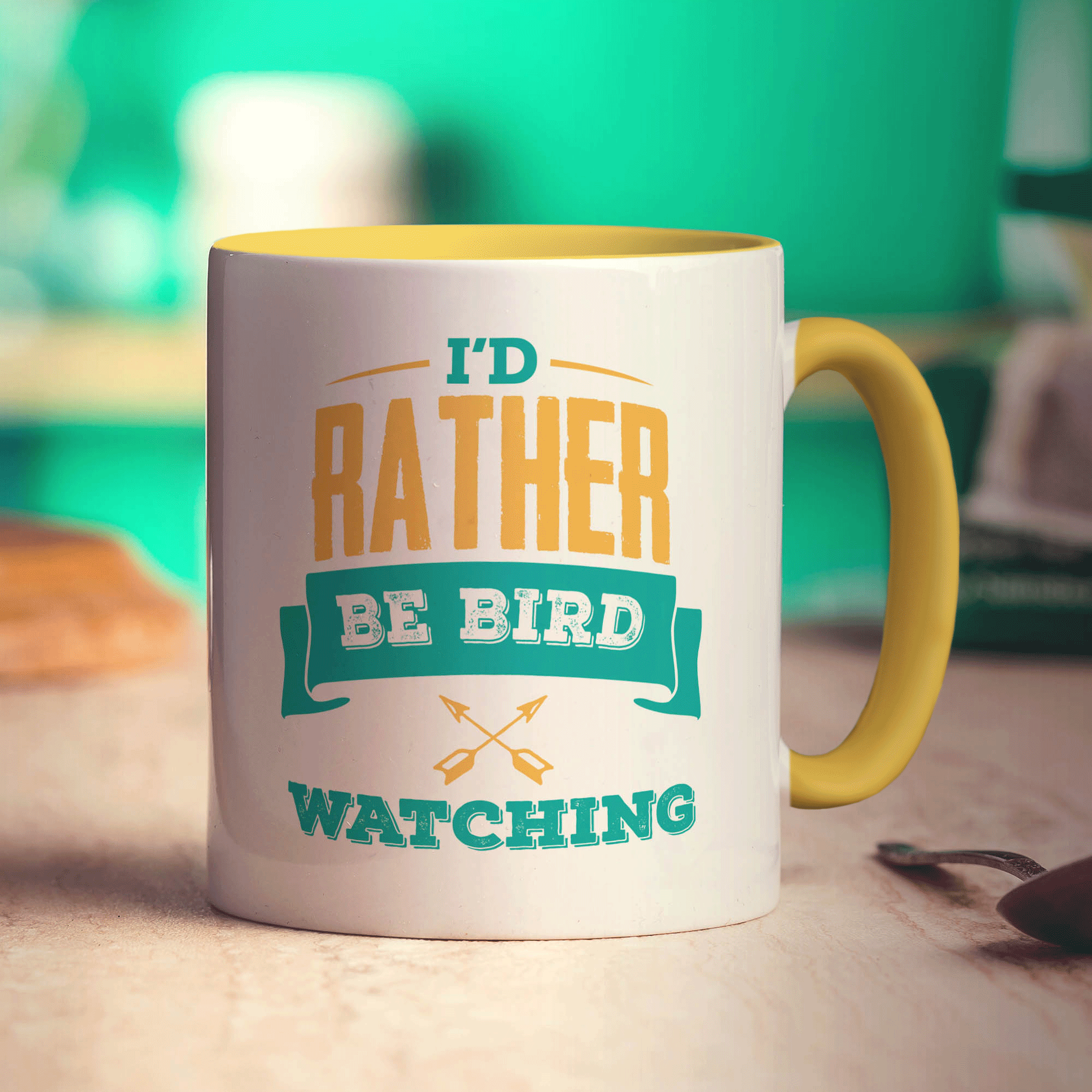 I'd Rather Be Bird Watching Mug