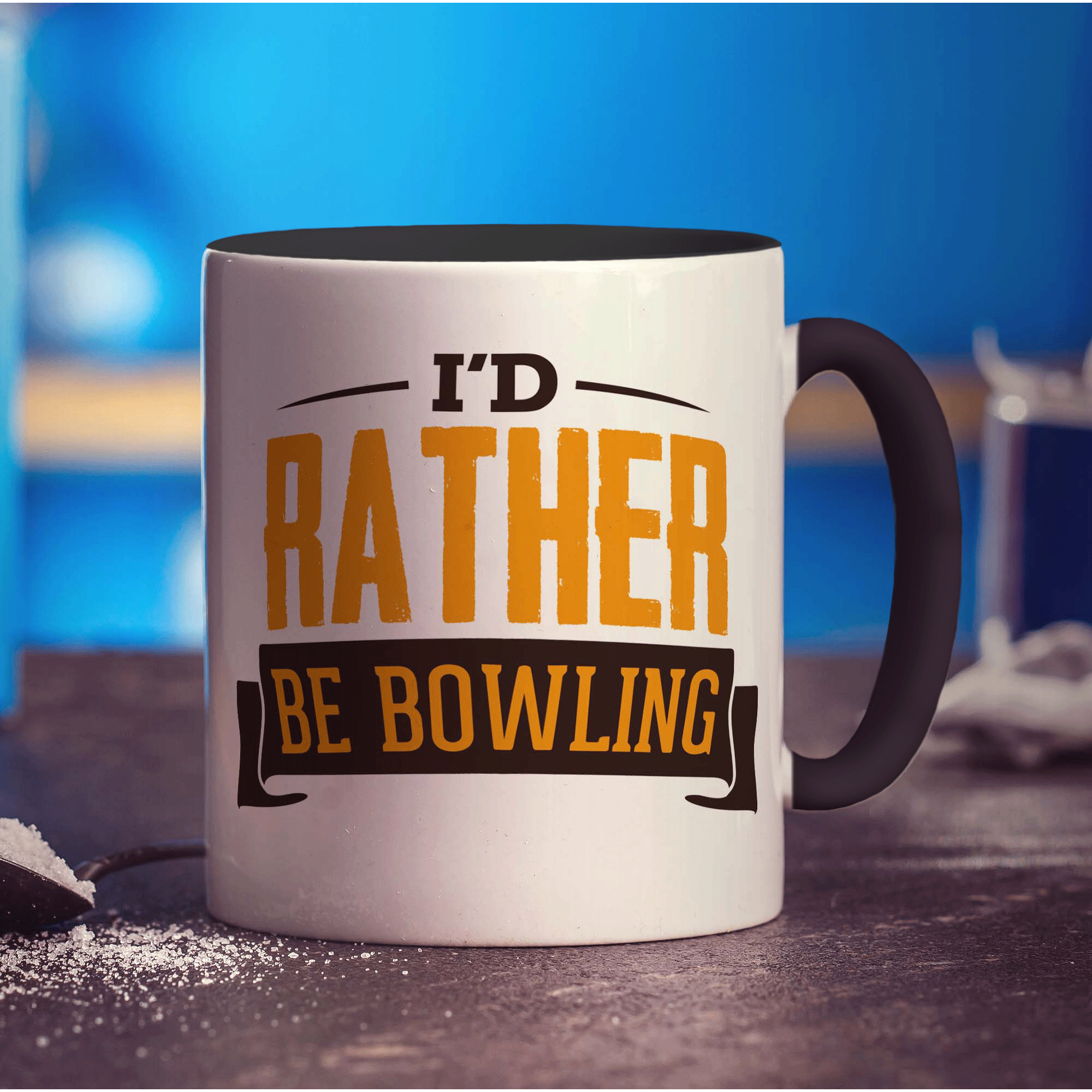 I'd Rather Be Bowling Mug