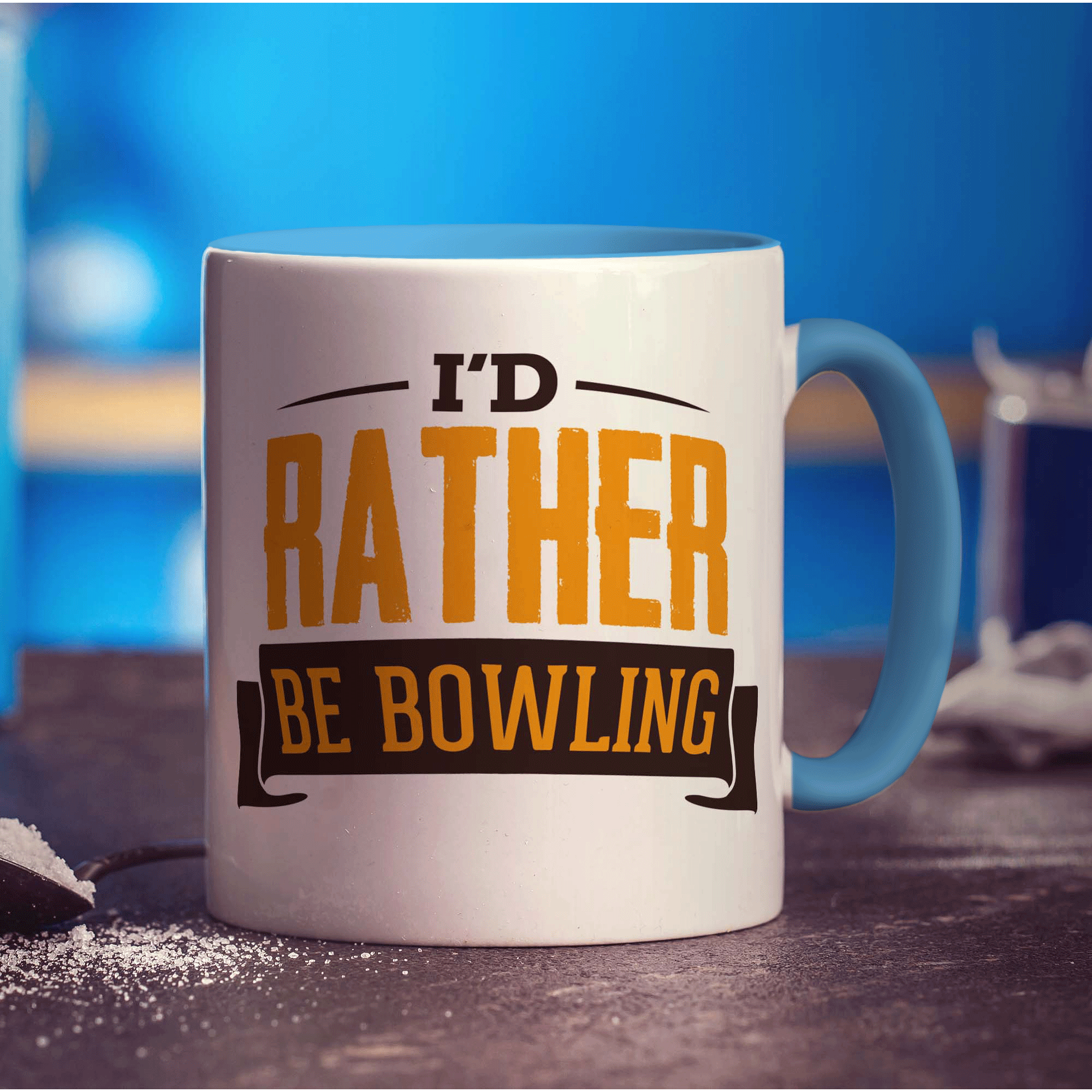 I'd Rather Be Bowling Mug