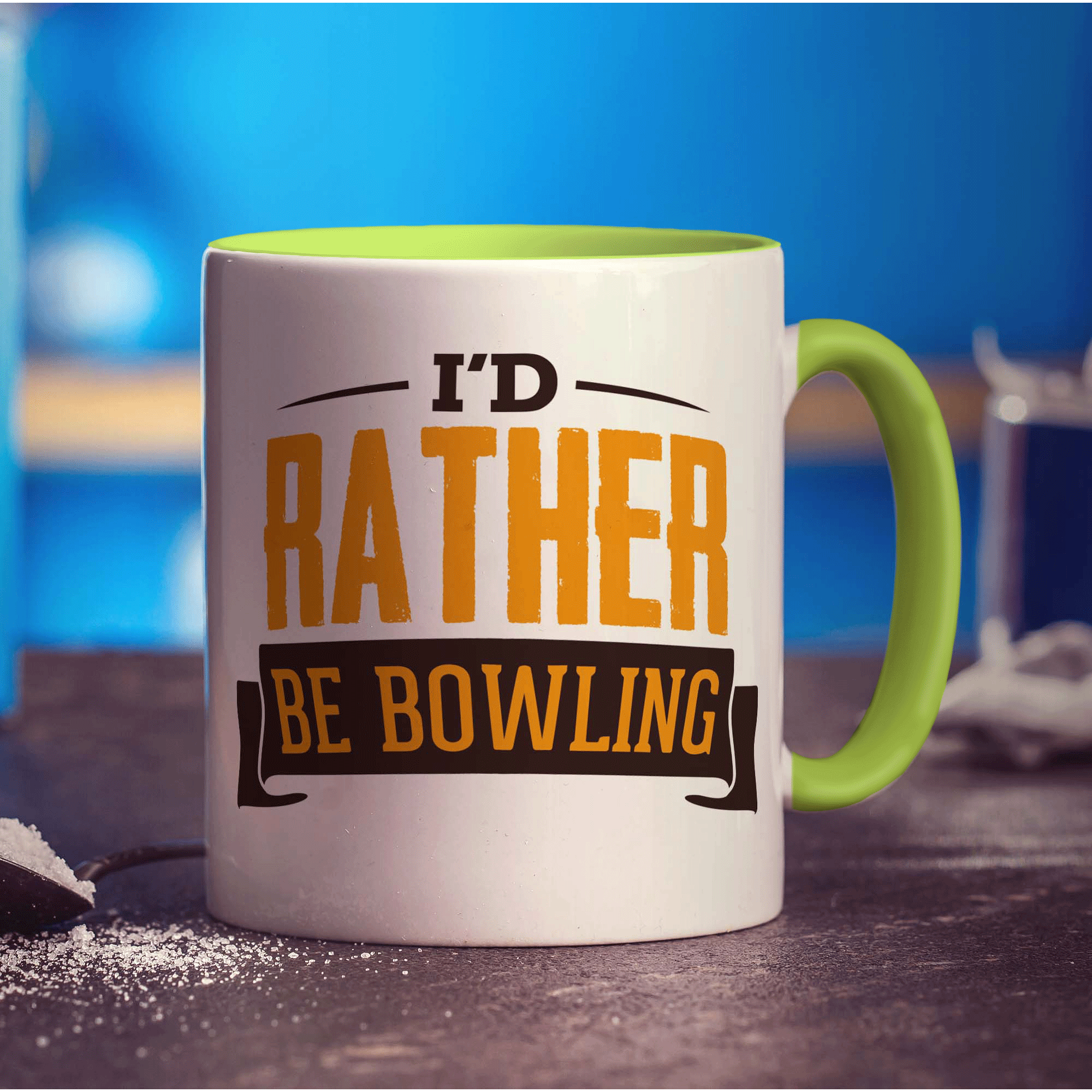 I'd Rather Be Bowling Mug