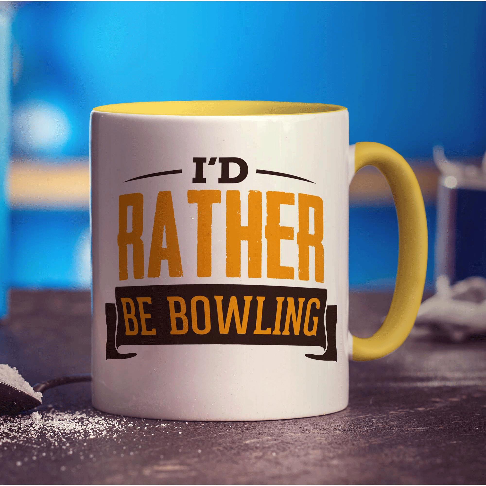 I'd Rather Be Bowling Mug