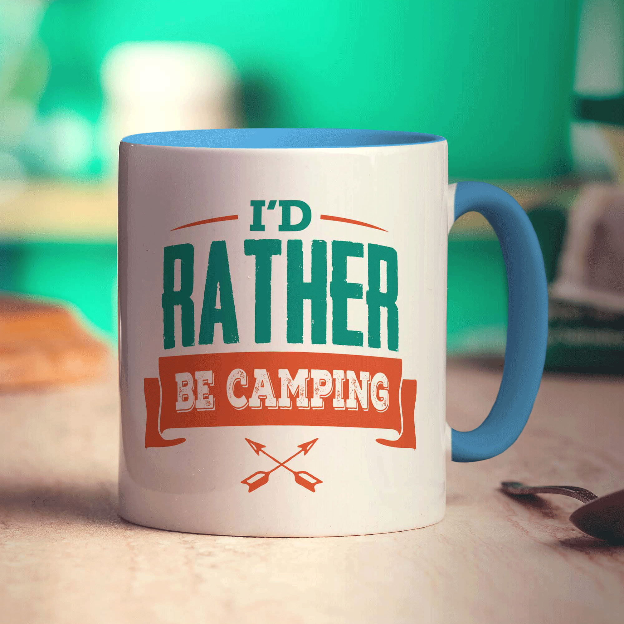 I'd Rather Be Camping Mug