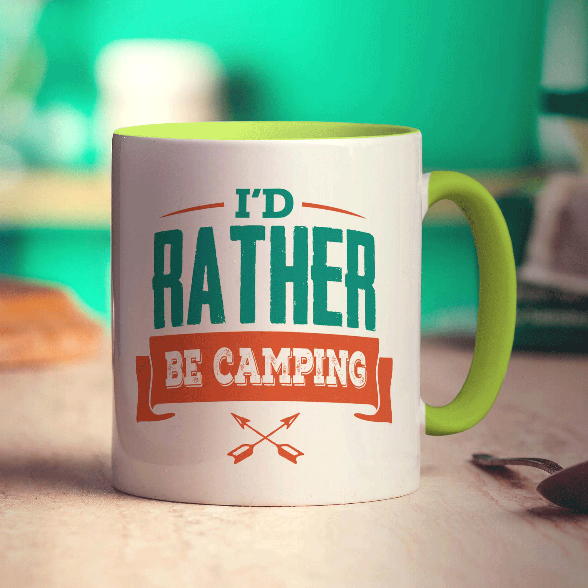 I'd Rather Be Camping Mug