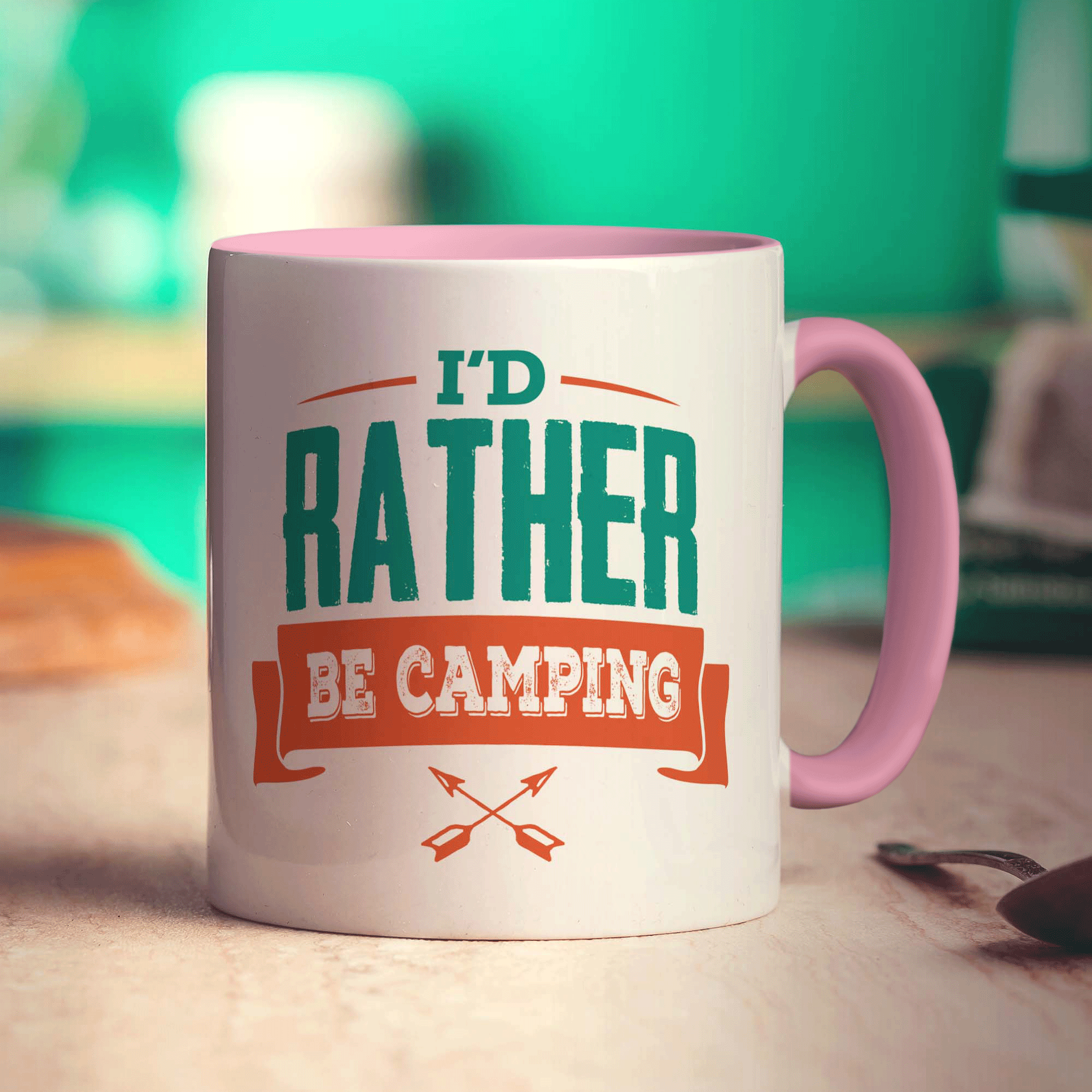 I'd Rather Be Camping Mug