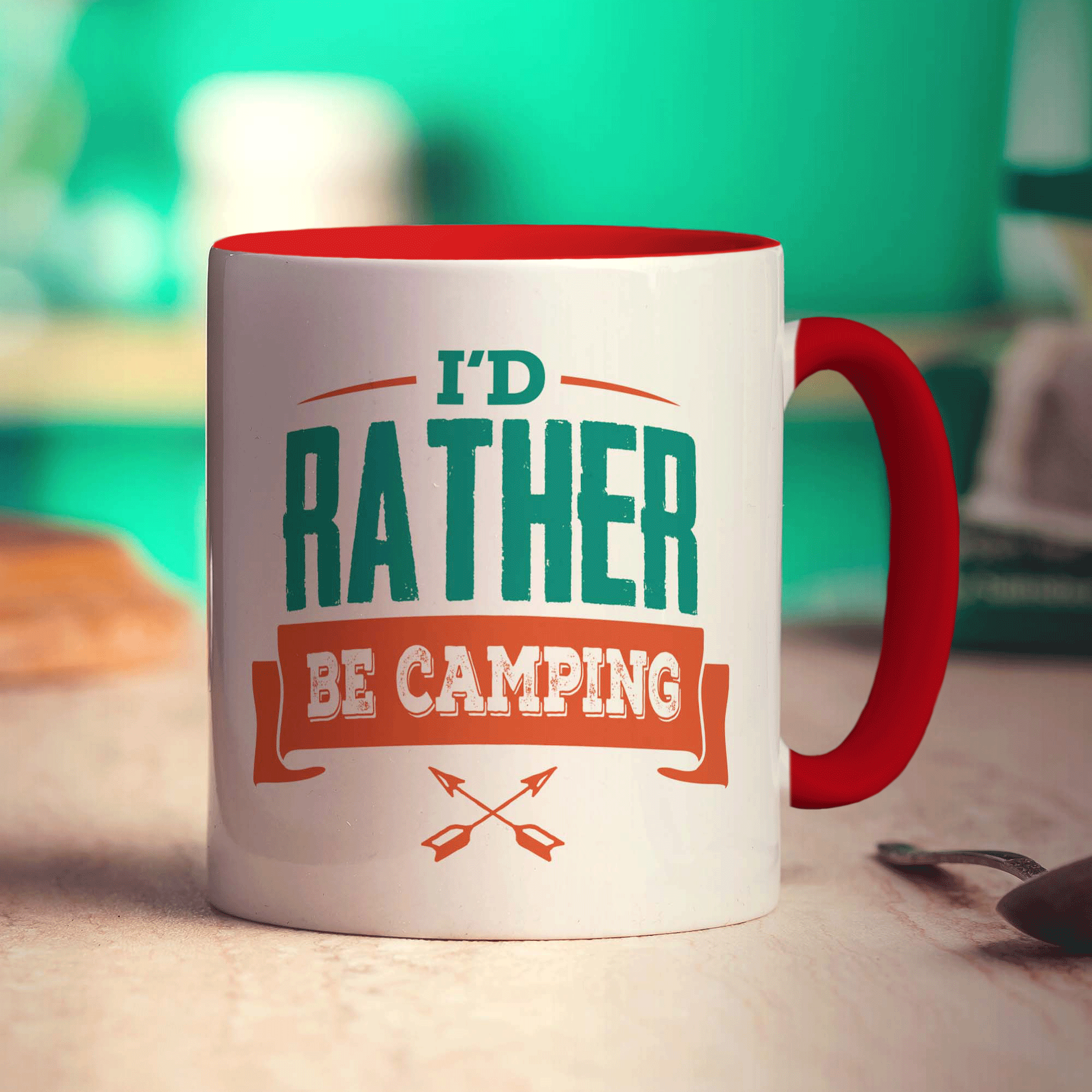 I'd Rather Be Camping Mug