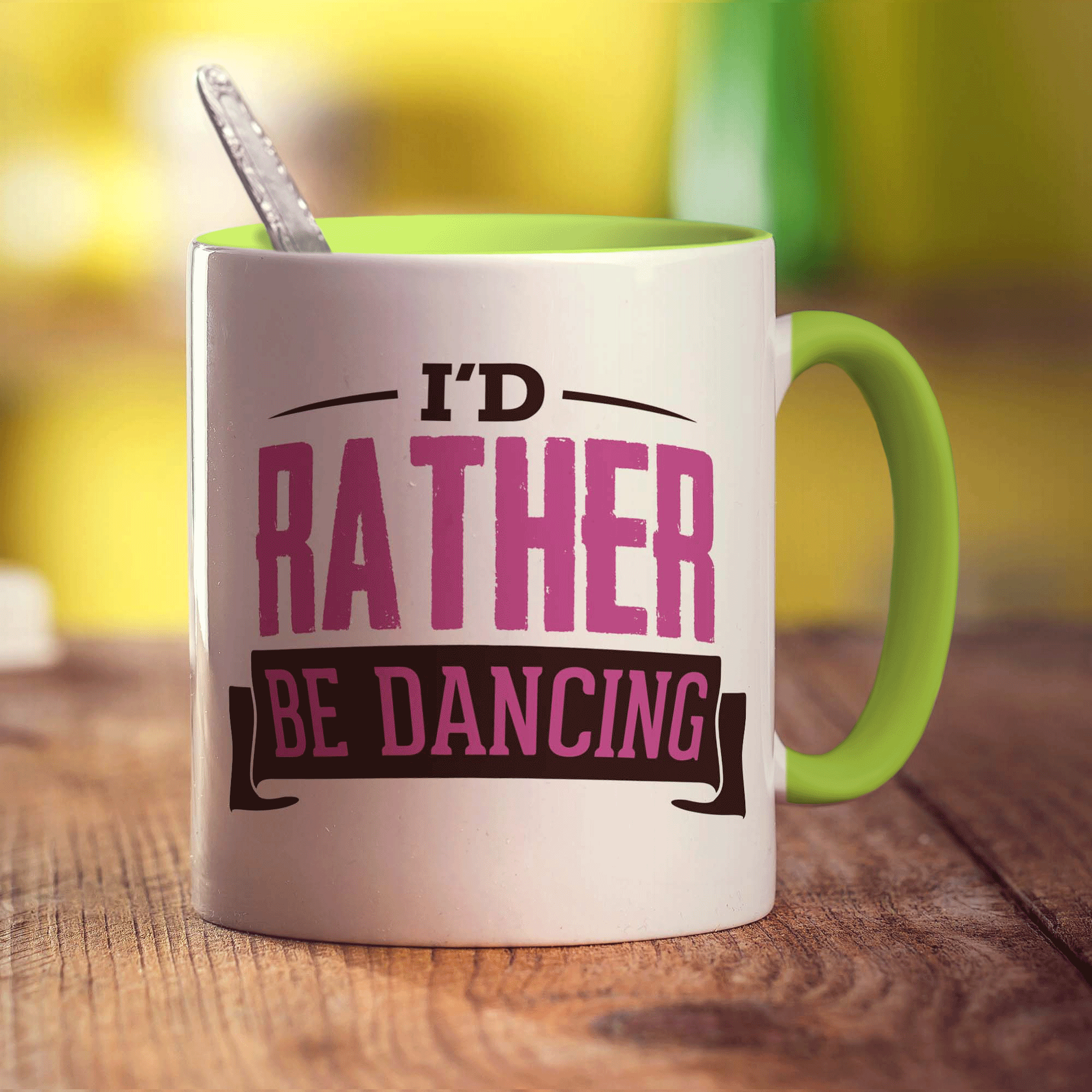 I'd Rather Be Dancing Mug