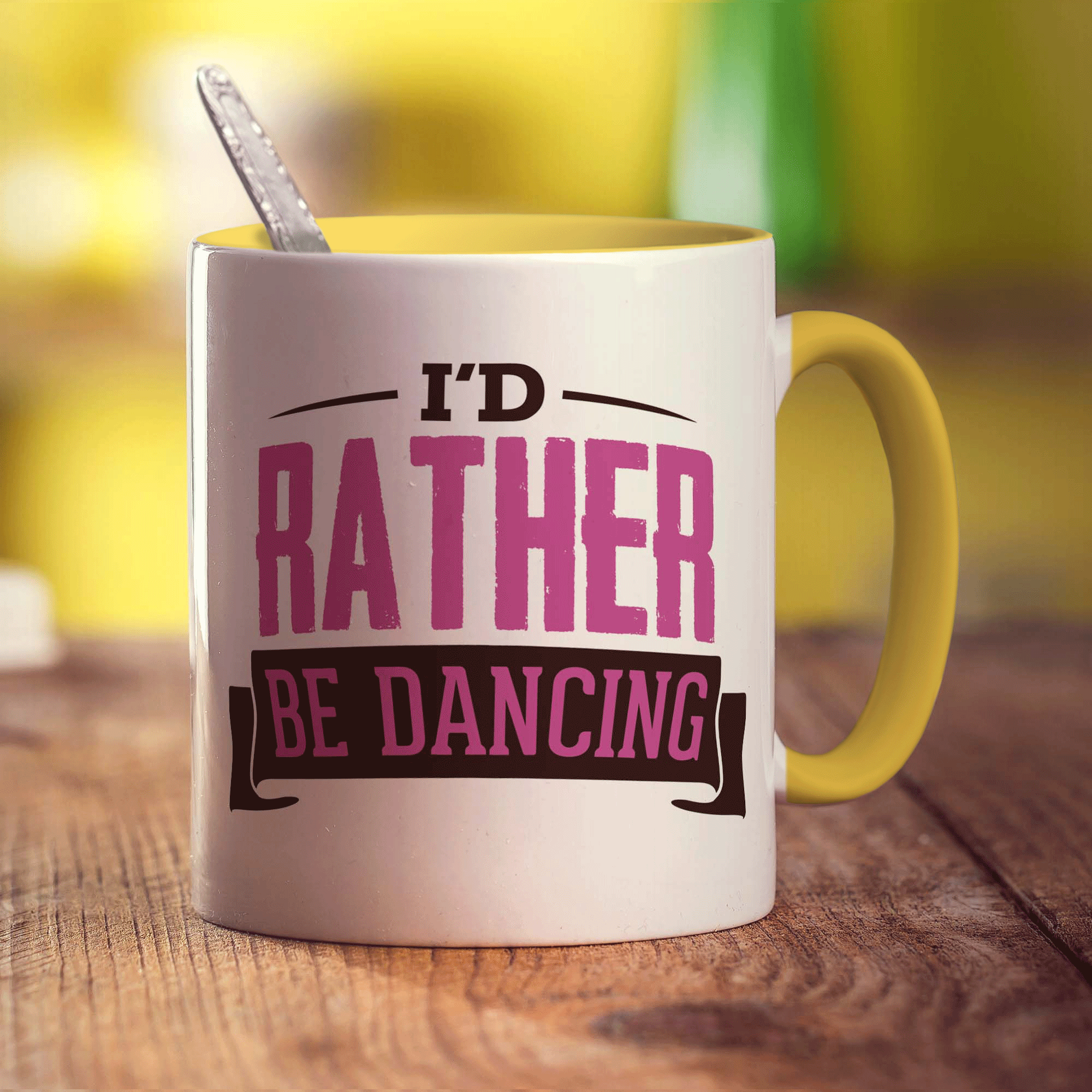 I'd Rather Be Dancing Mug