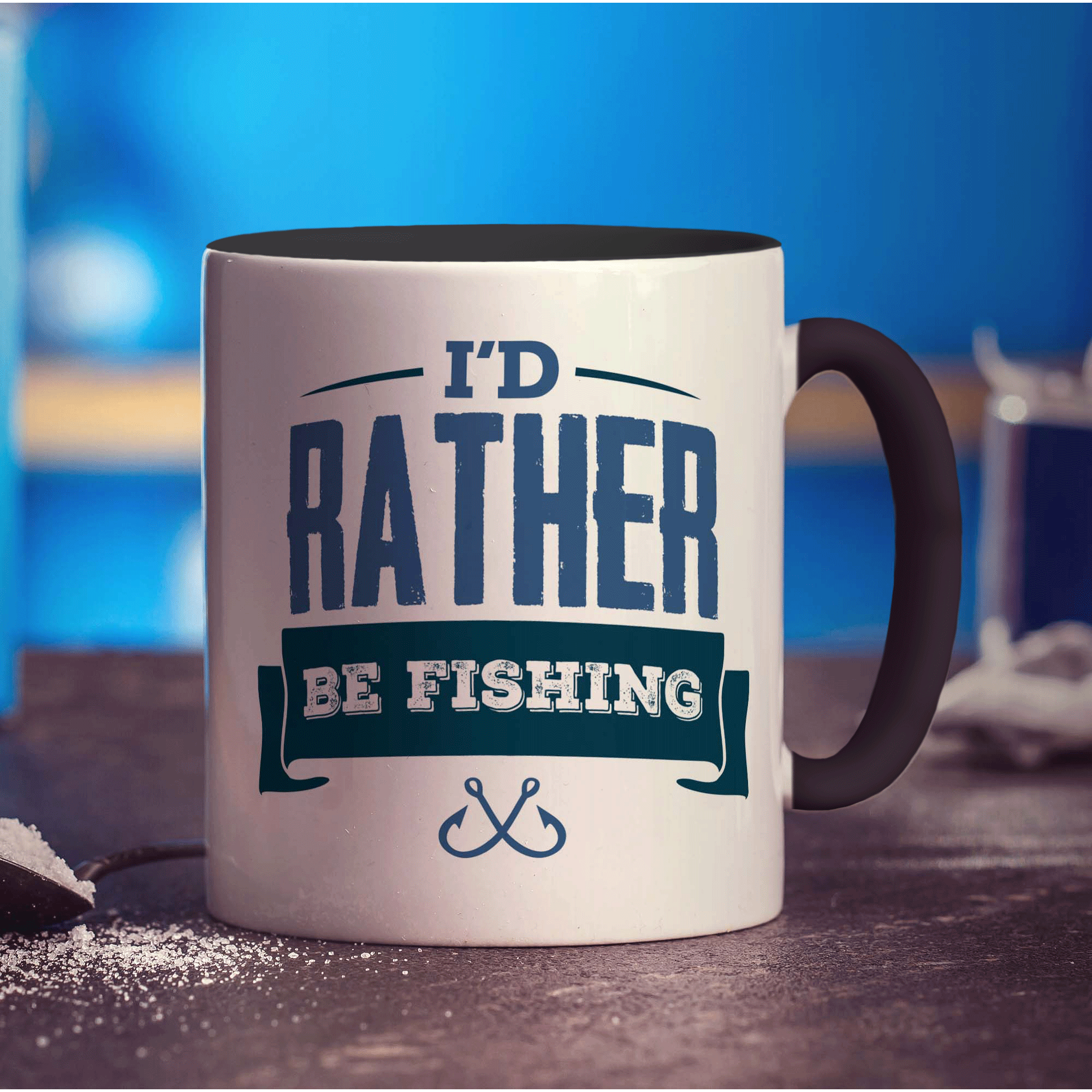 I'd Rather Be Fishing Mug
