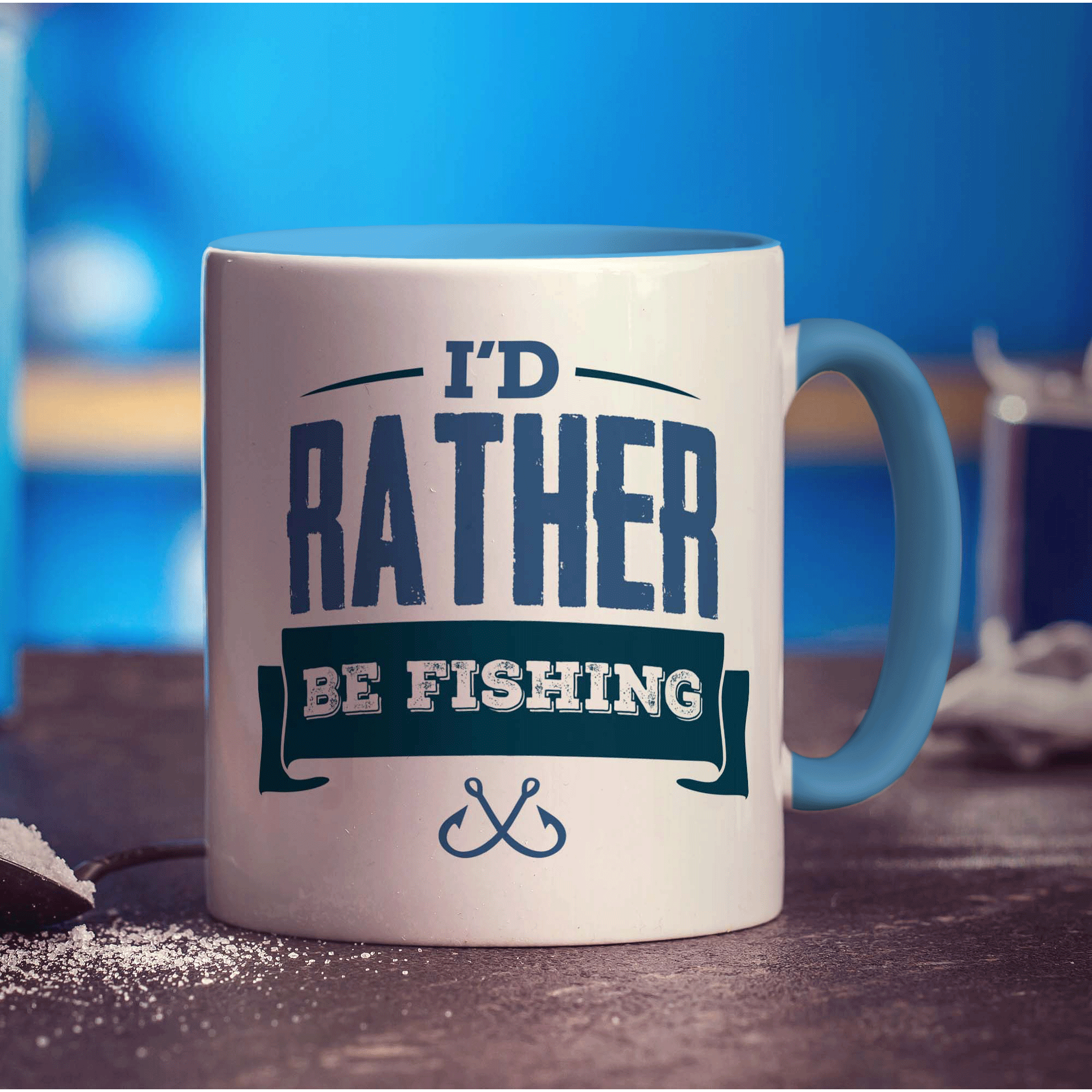 I'd Rather Be Fishing Mug
