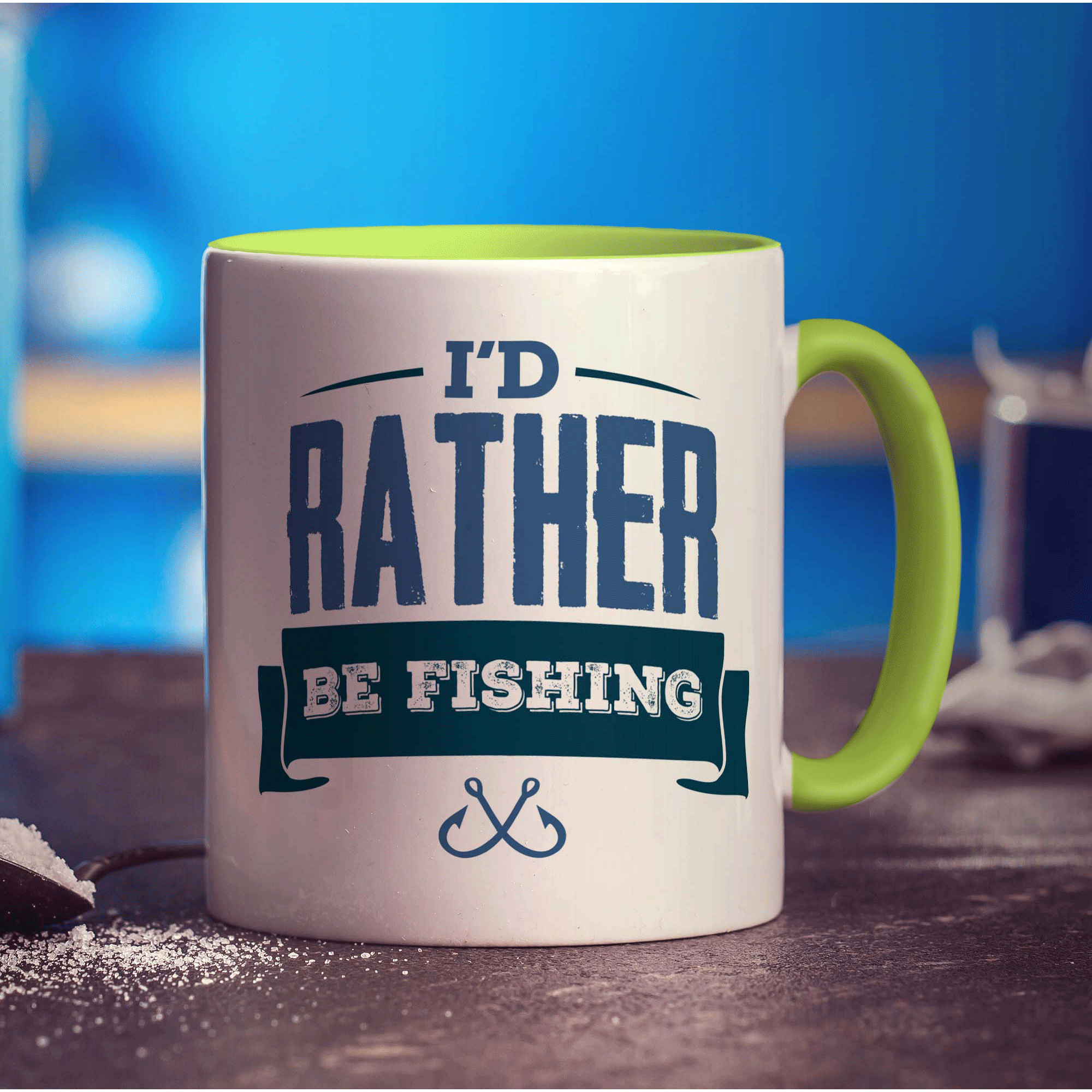 I'd Rather Be Fishing Mug