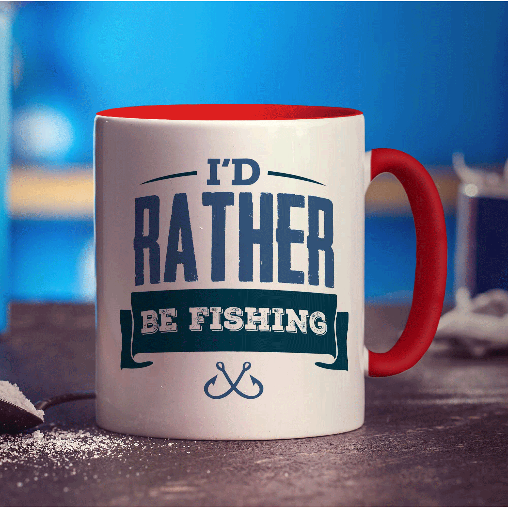 I'd Rather Be Fishing Mug