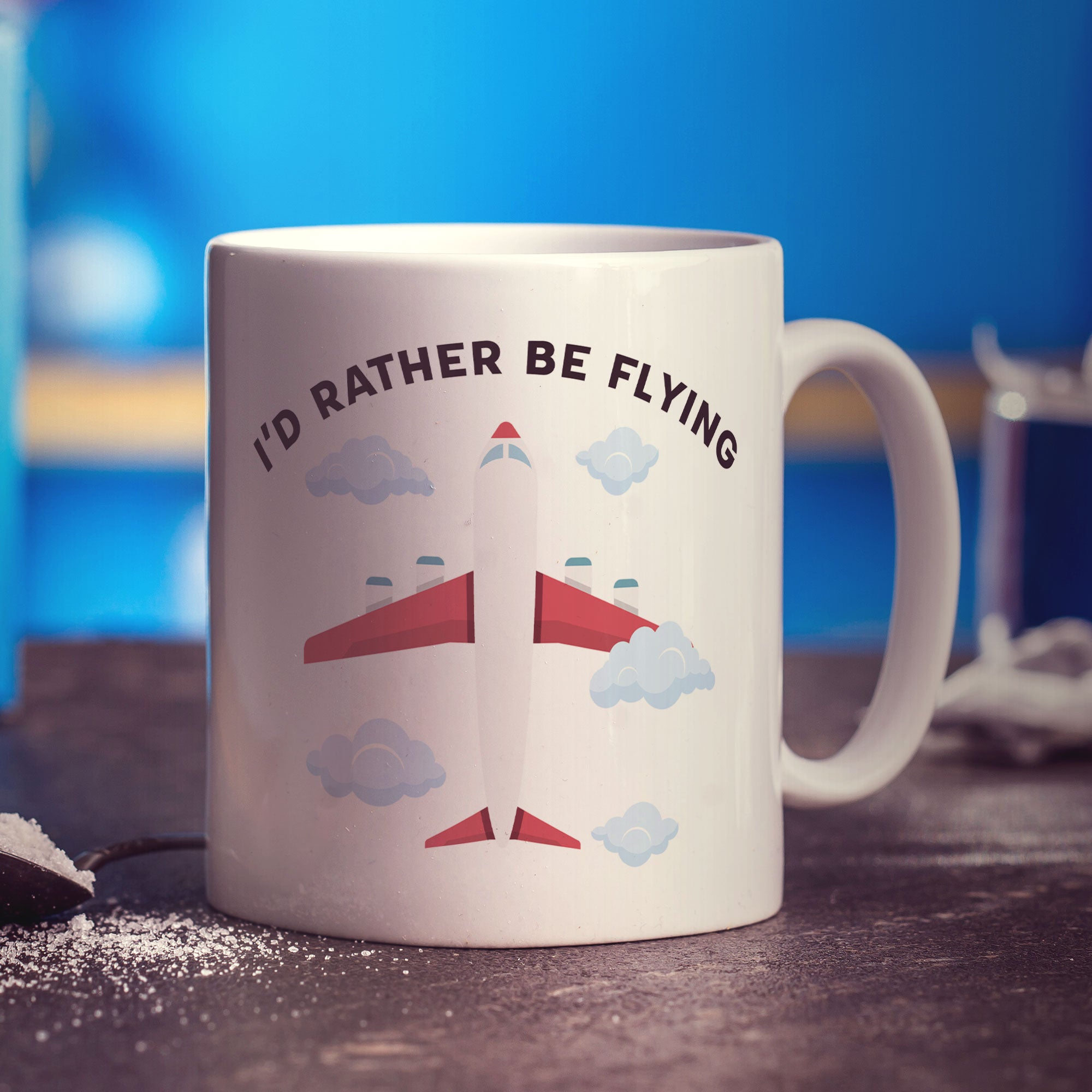 I'd Rather be Flying Pilot Mug