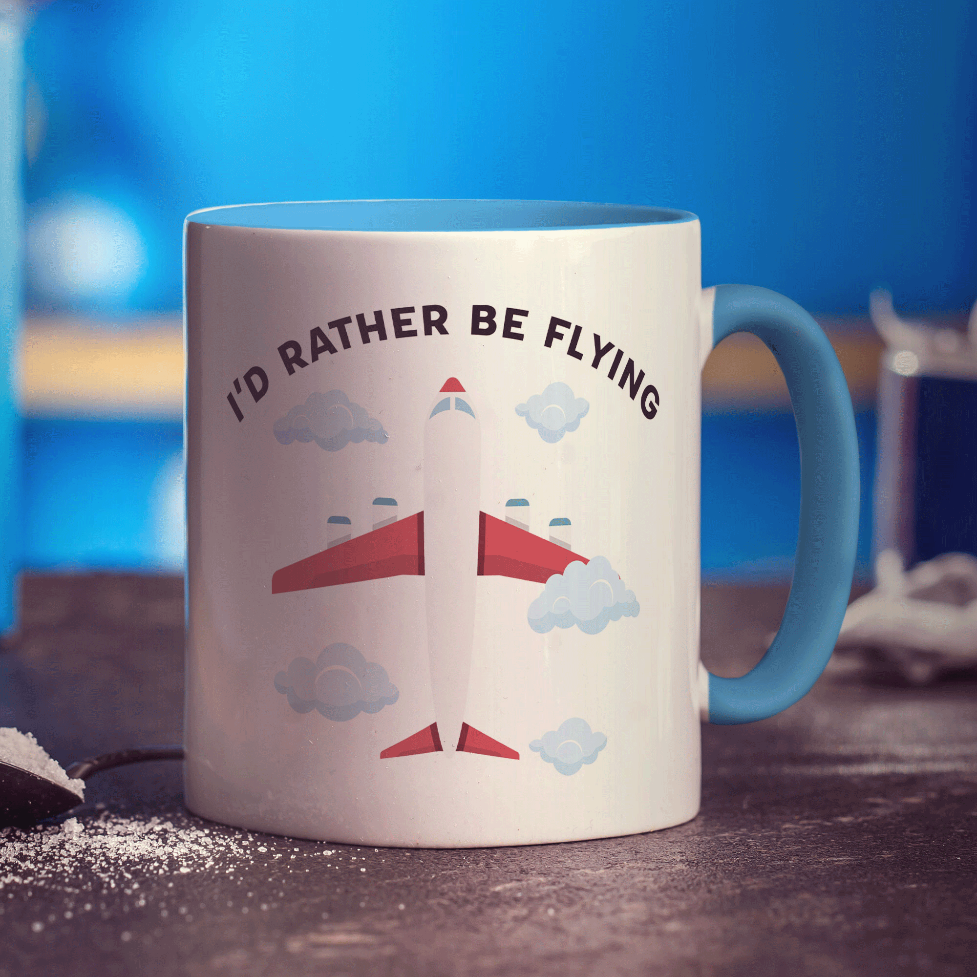 I'd Rather be Flying Pilot Mug