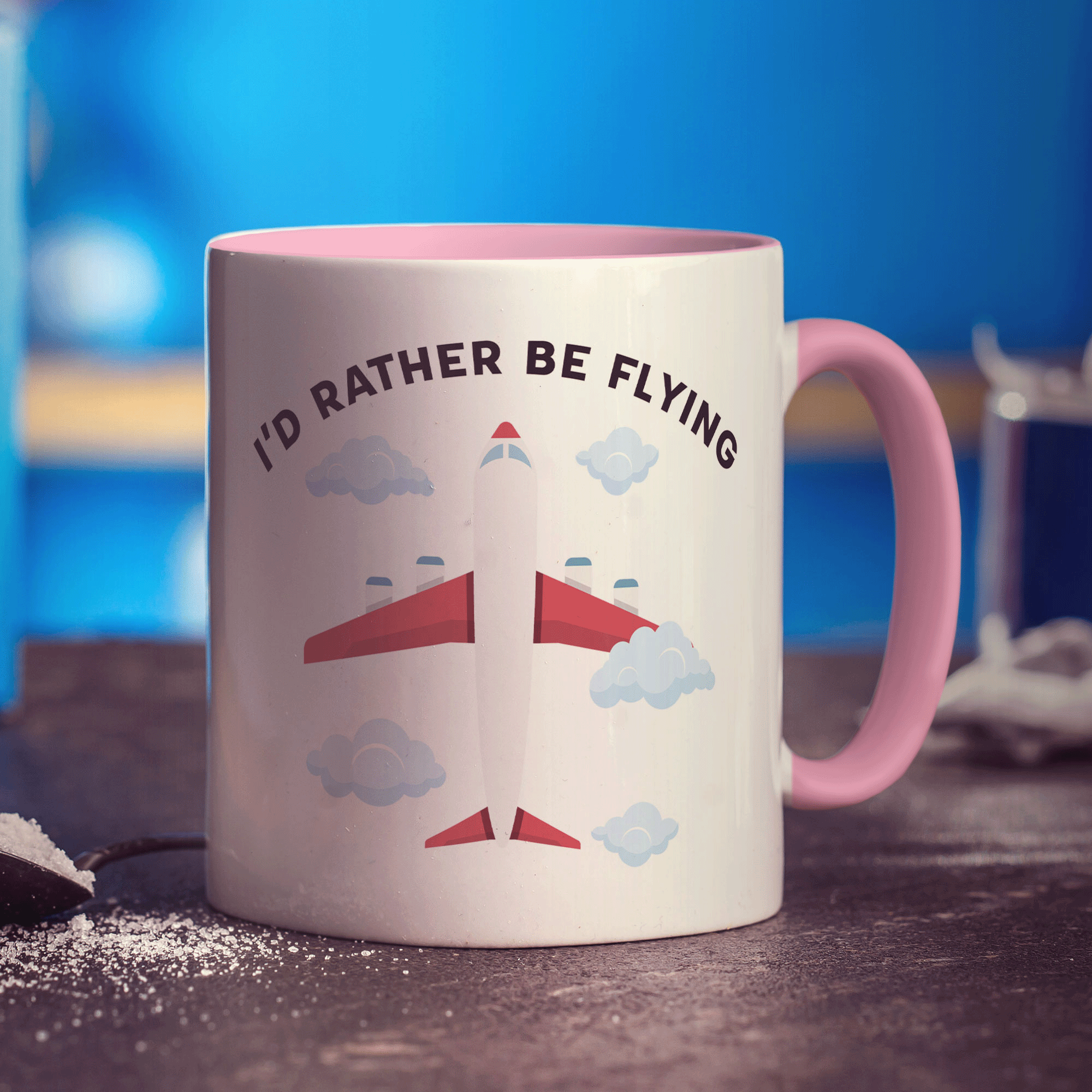 I'd Rather be Flying Pilot Mug