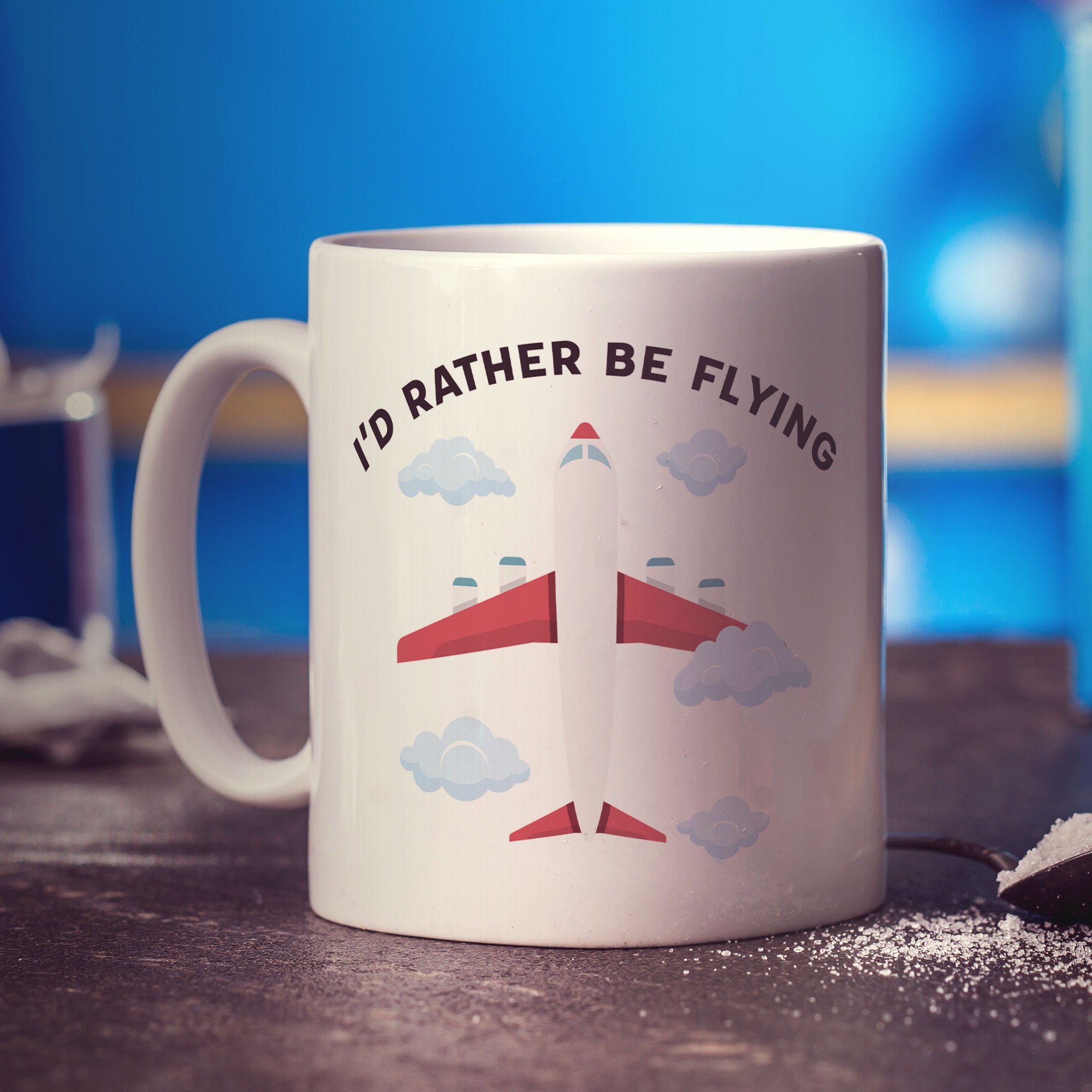 I'd Rather be Flying Pilot Mug