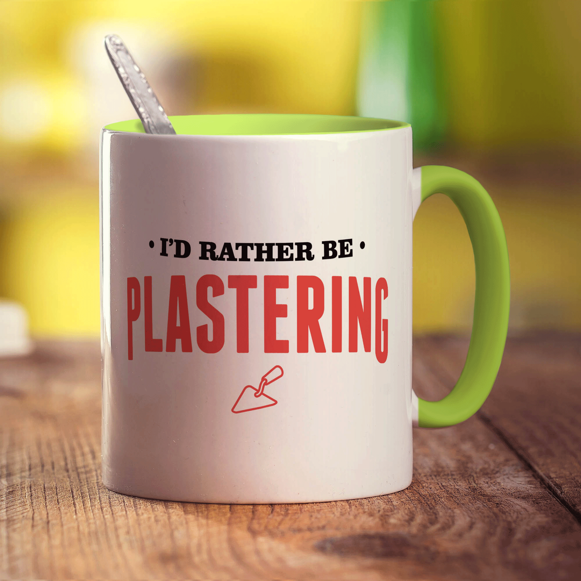 I'd Rather Be Plastering Mug