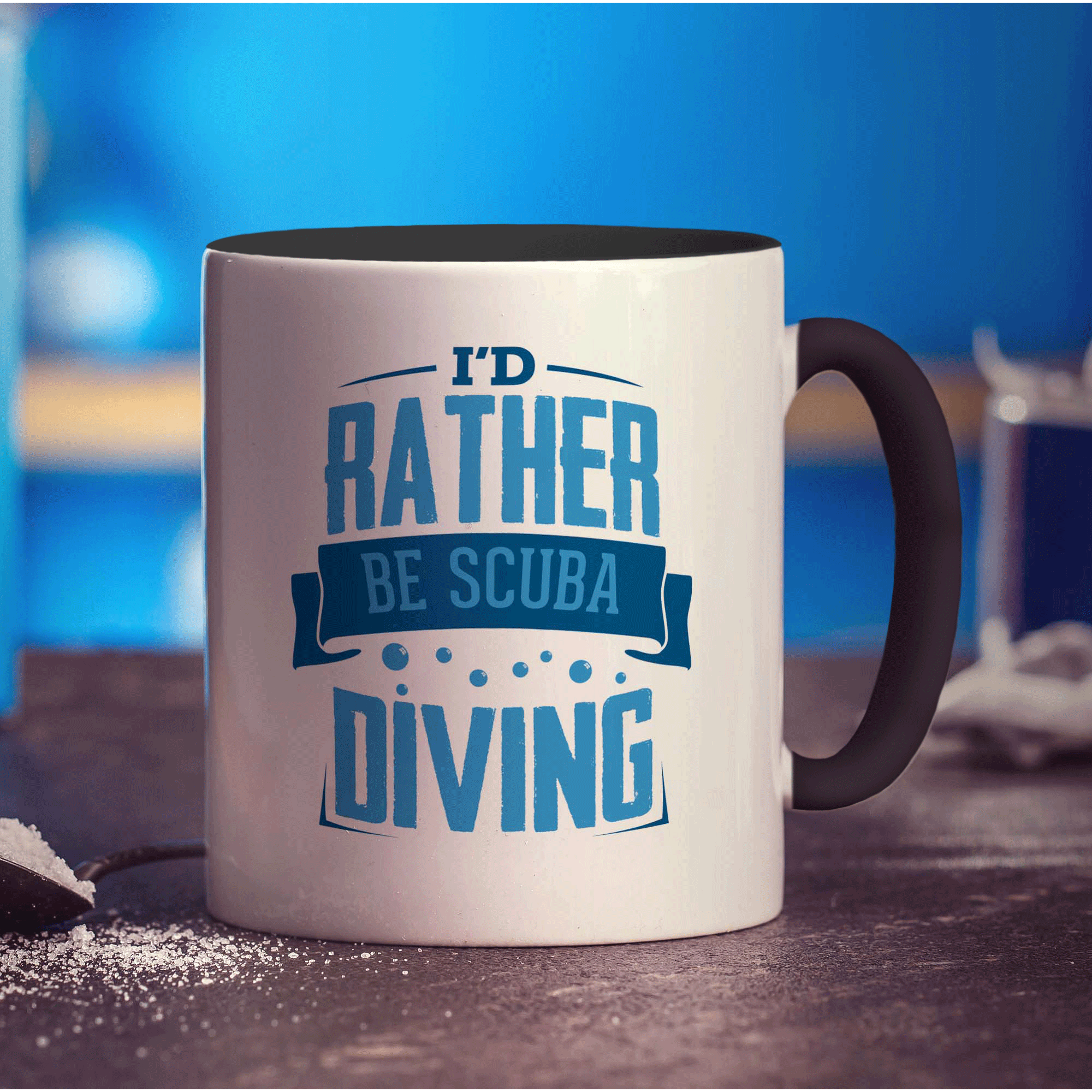 I'd Rather Be Scuba Diving Mug