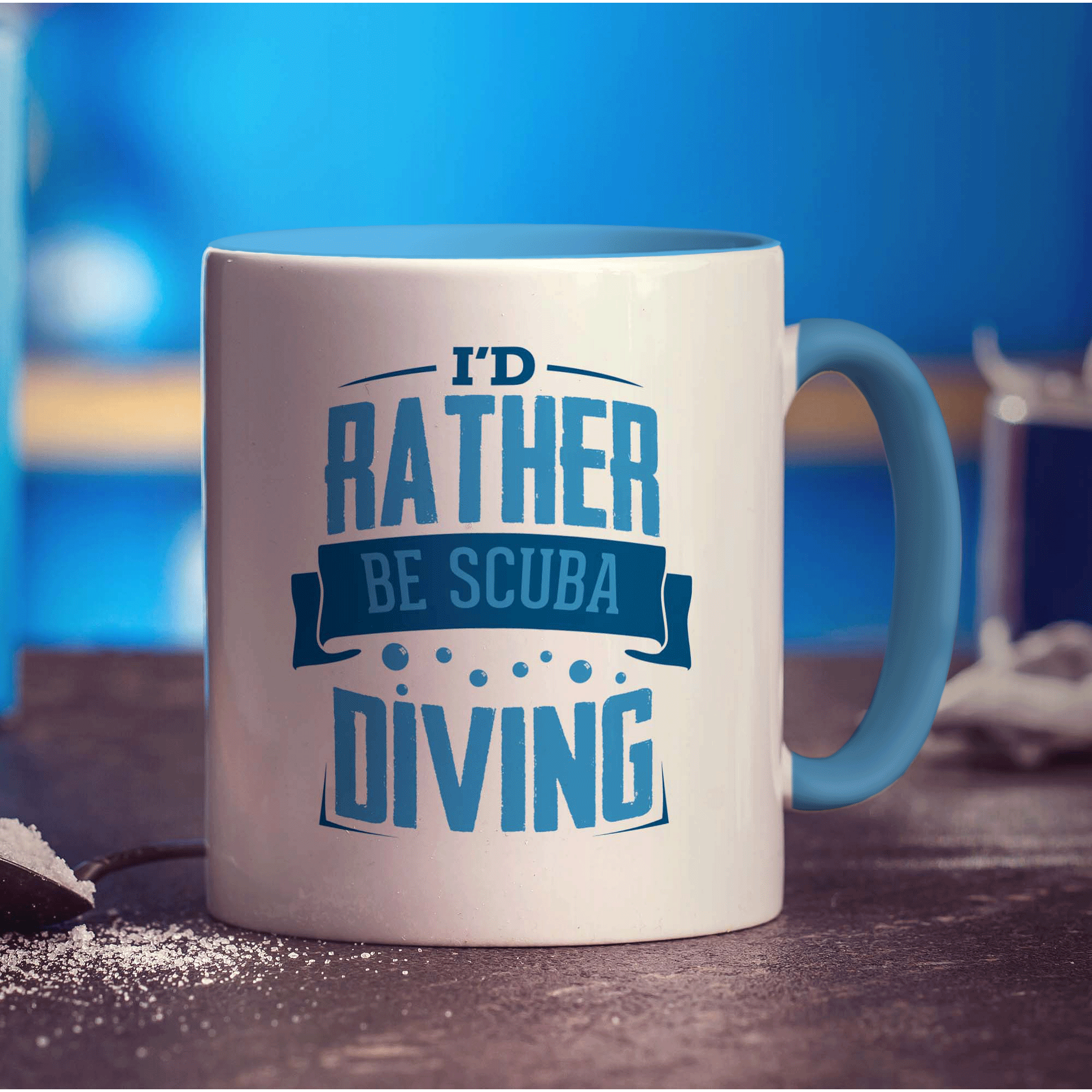 I'd Rather Be Scuba Diving Mug