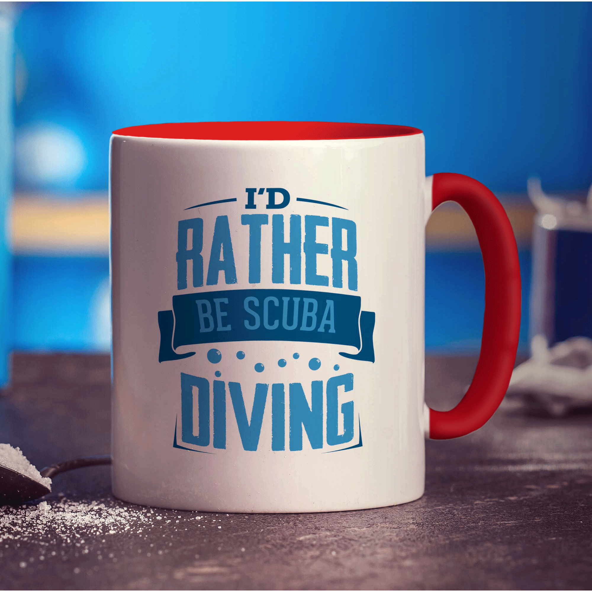 I'd Rather Be Scuba Diving Mug