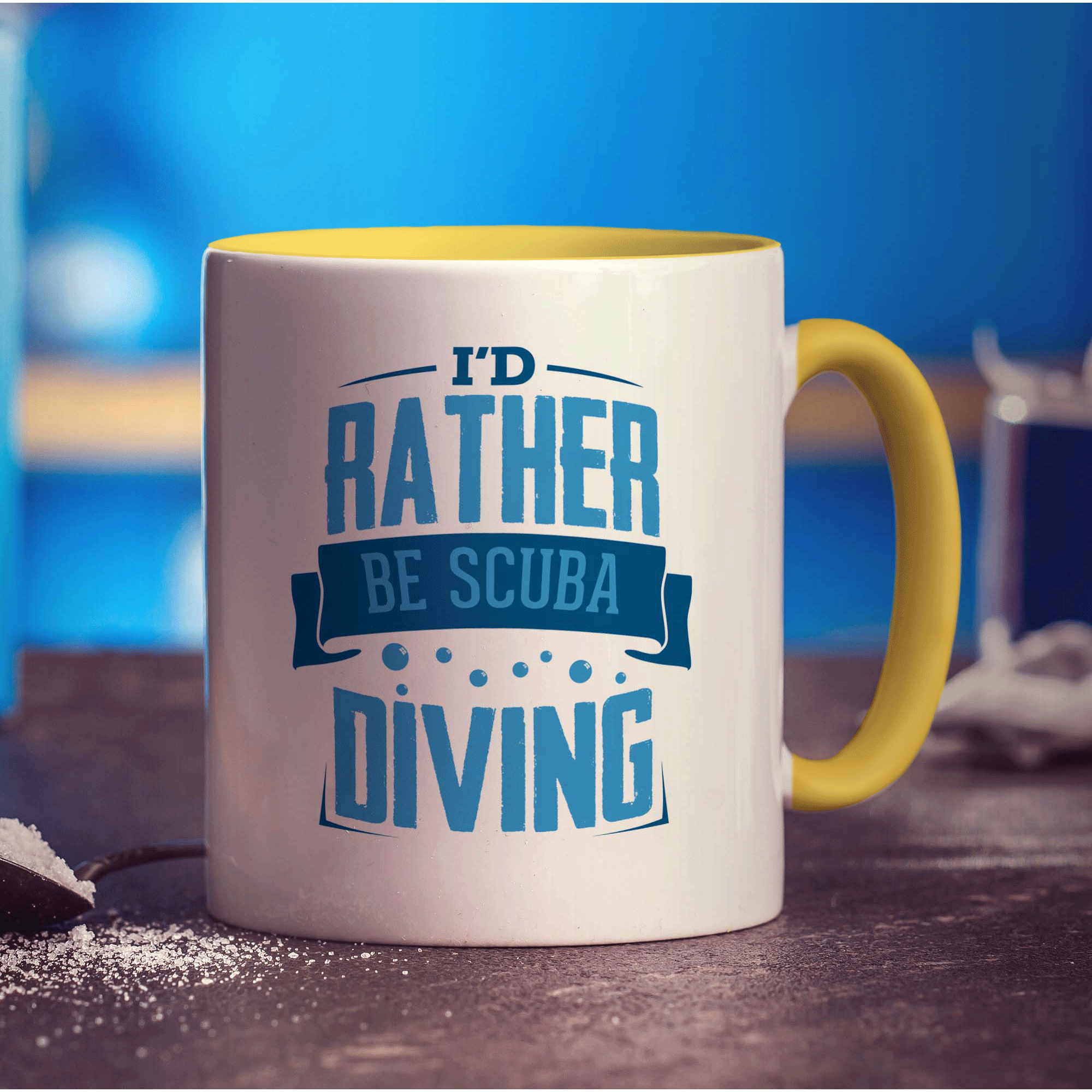 I'd Rather Be Scuba Diving Mug