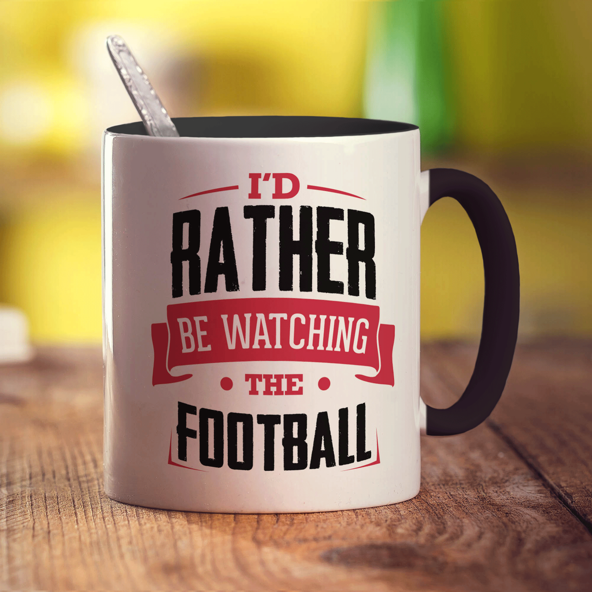I'd Rather Be Watching The Football Mug