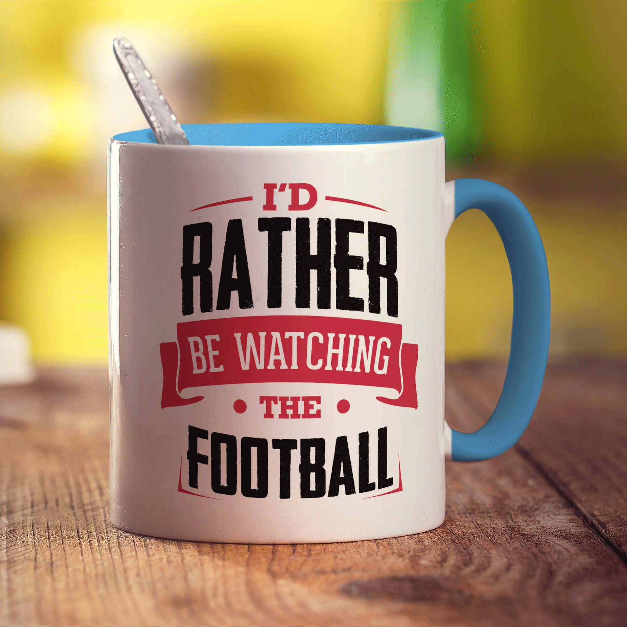 I'd Rather Be Watching The Football Mug