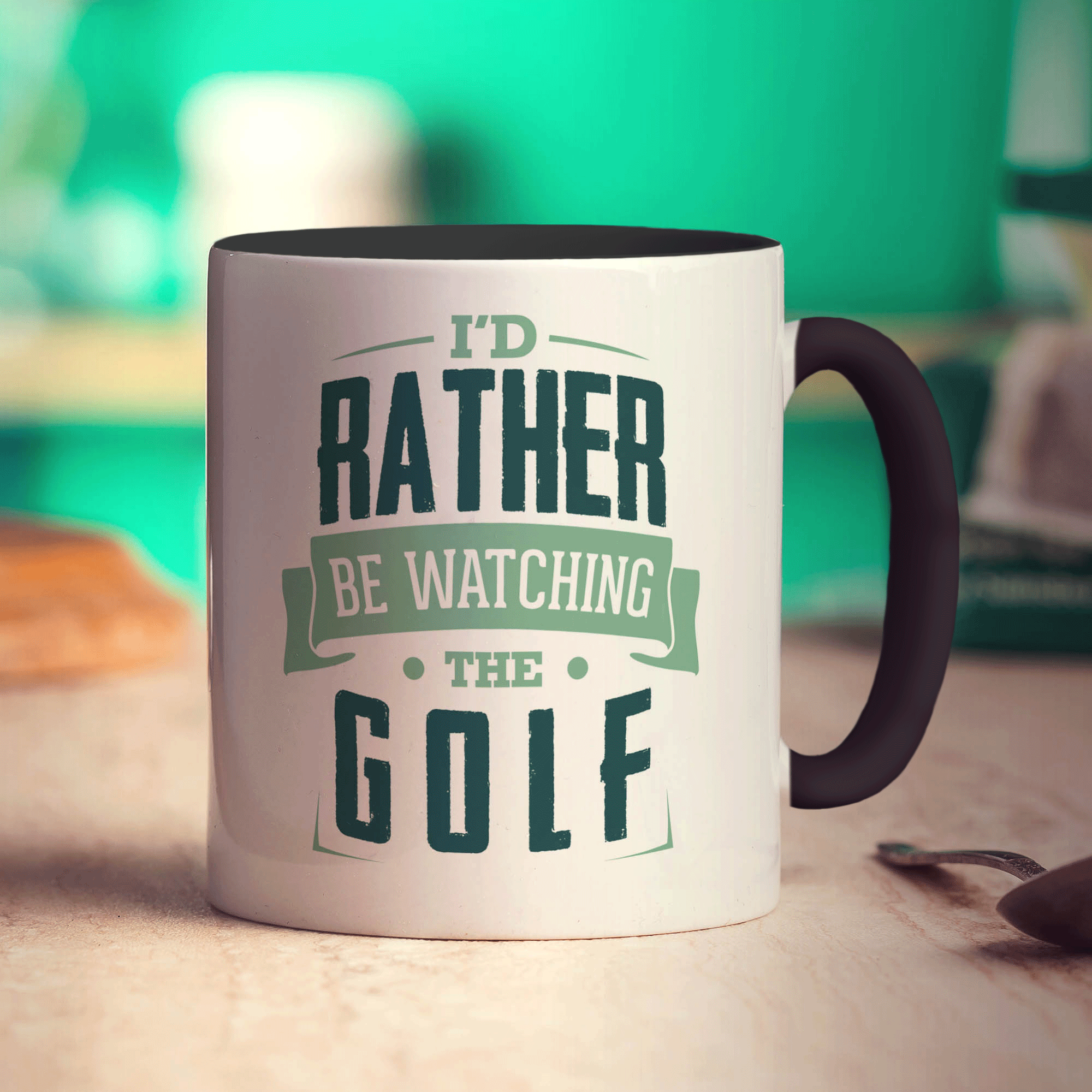 I'd Rather Be Watching The Golf Mug
