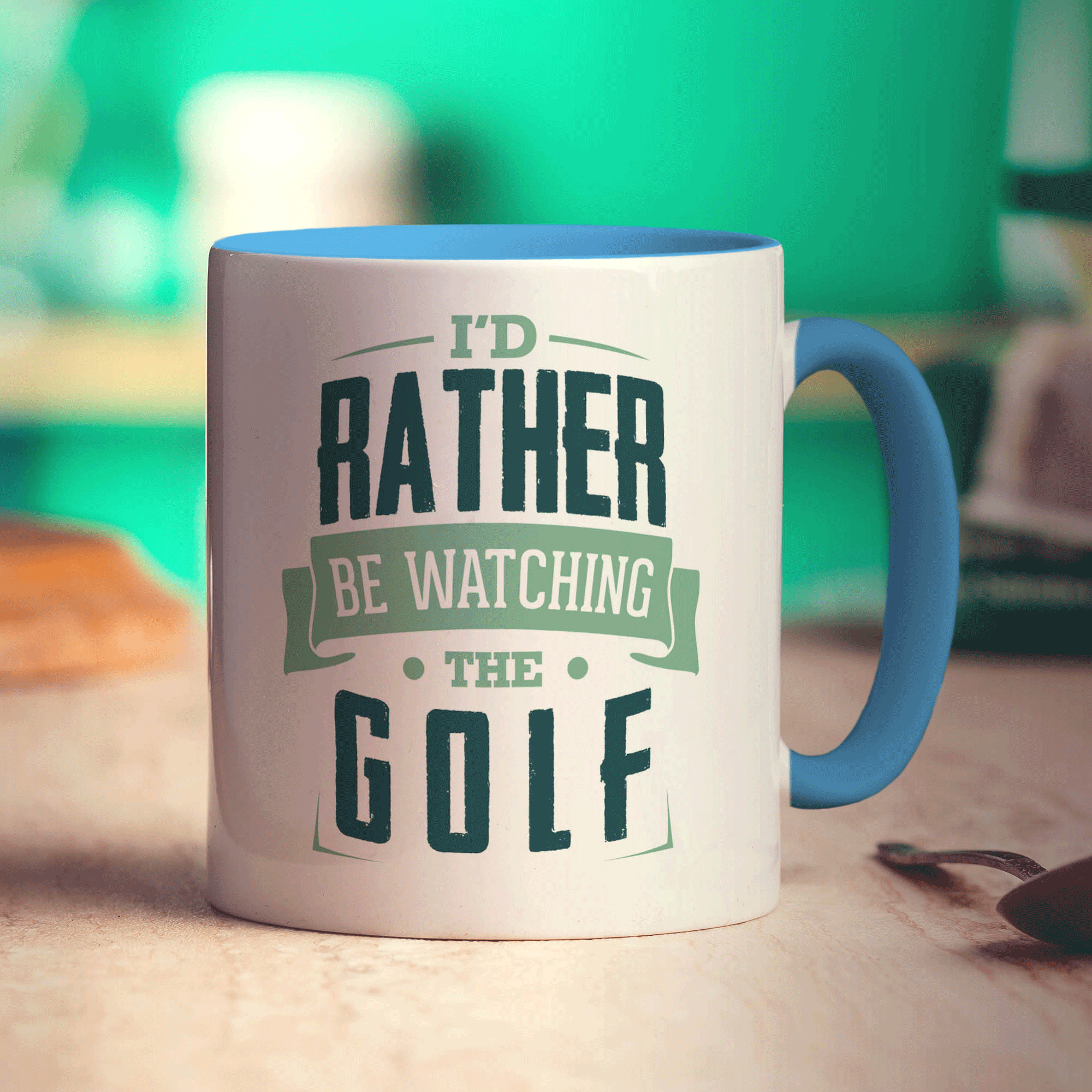 I'd Rather Be Watching The Golf Mug