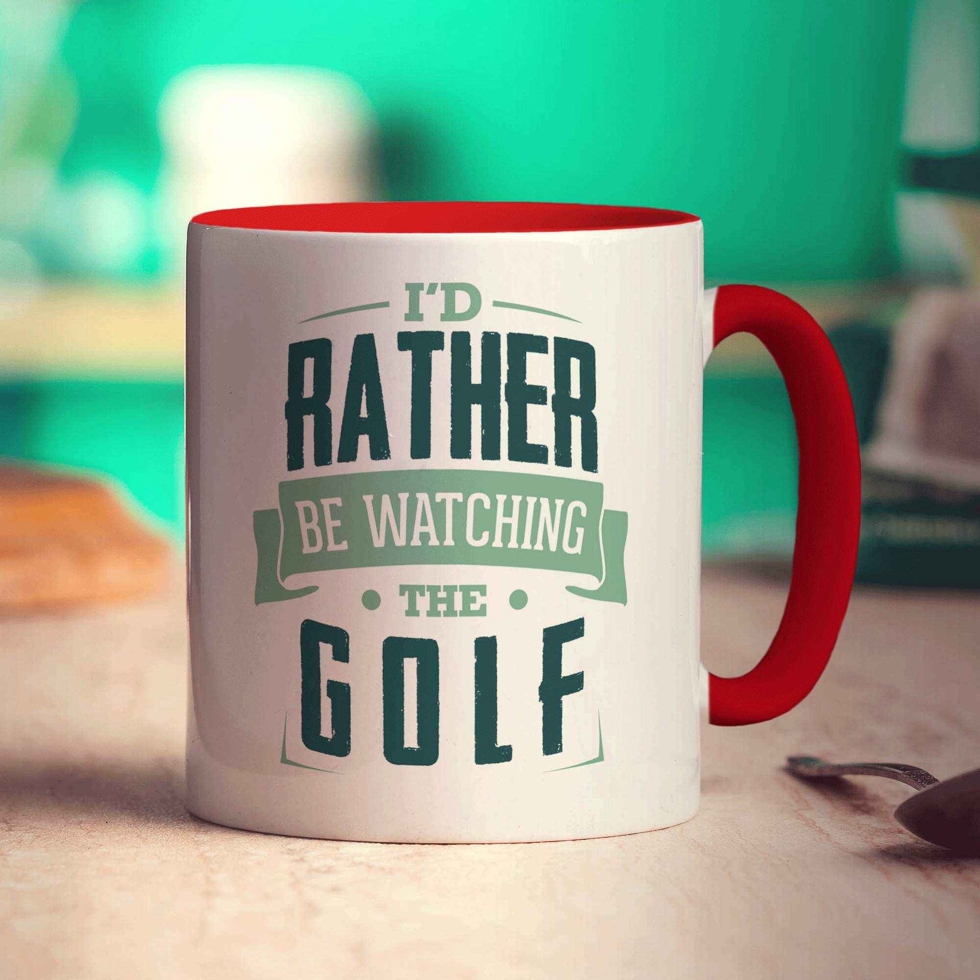 I'd Rather Be Watching The Golf Mug