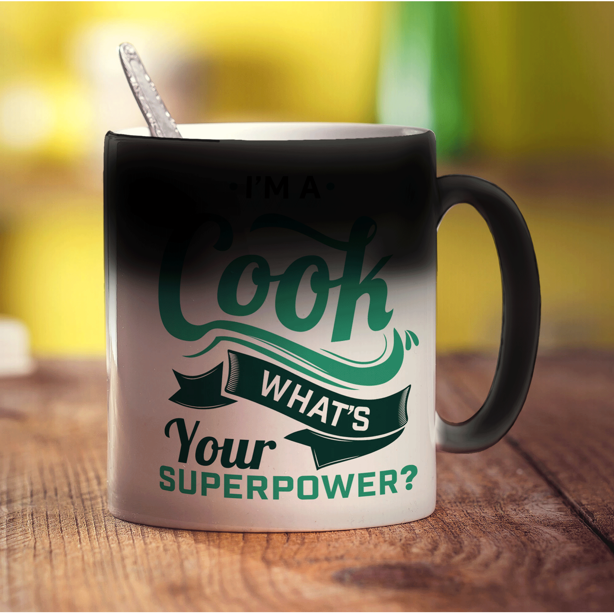 I'm a Cook What's Your Super Power Mug - Standard 330ml (11oz) / Magic Mug