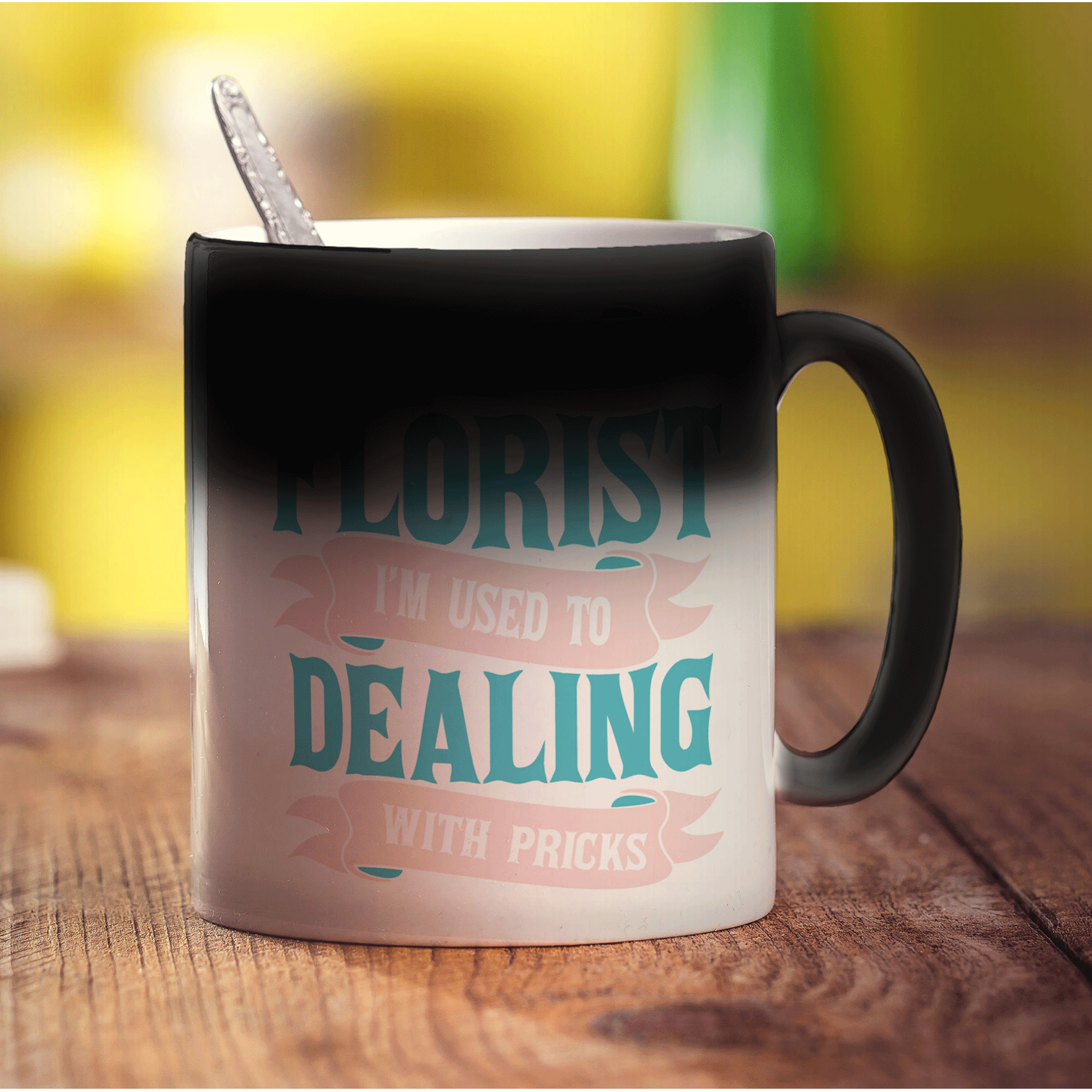 I'm a Florist I'm Used To Dealing With Pricks Mug - Standard 330ml (11oz) / Magic Mug