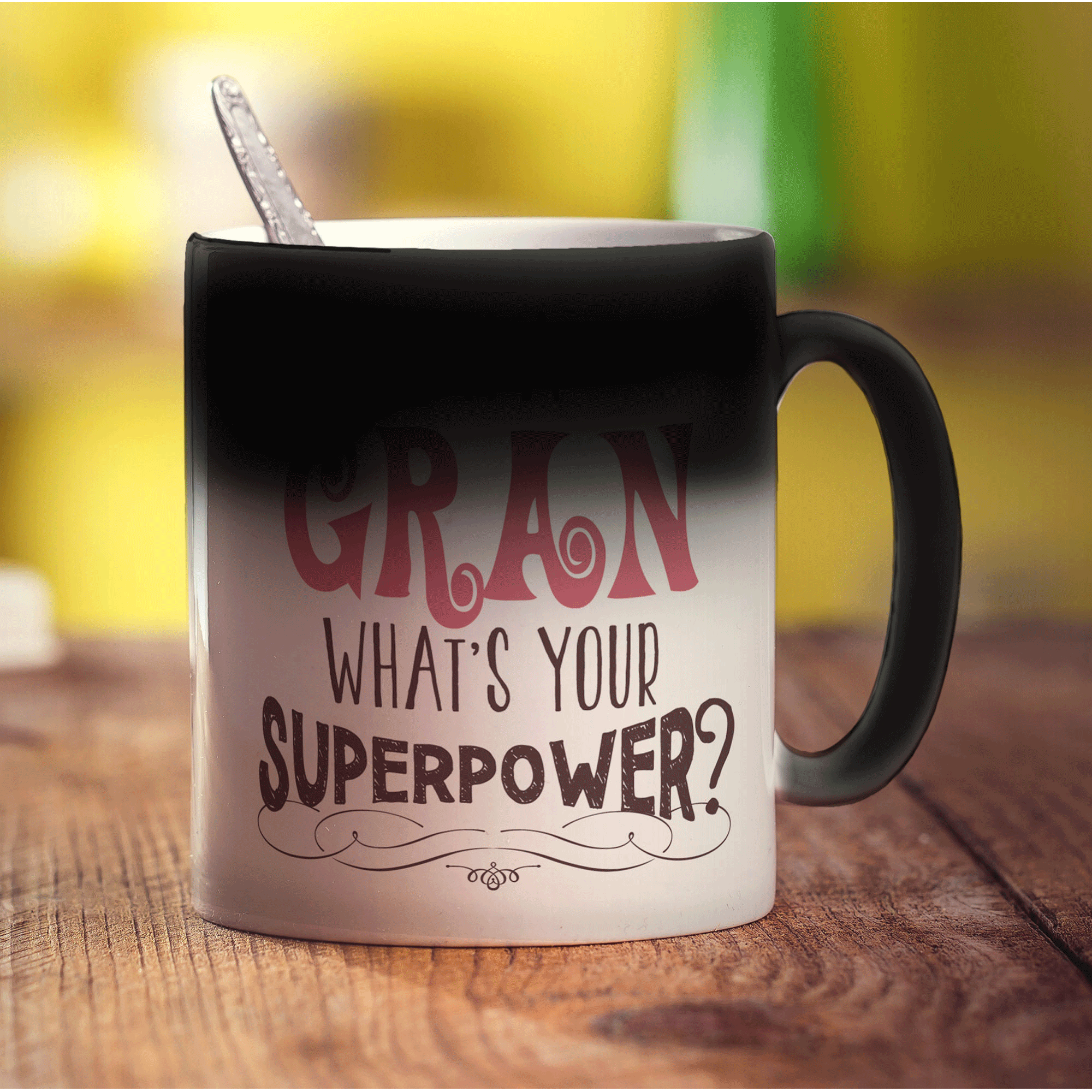 I'm a Gran What's Your Super Power Mug - Standard 330ml (11oz) / Magic Mug