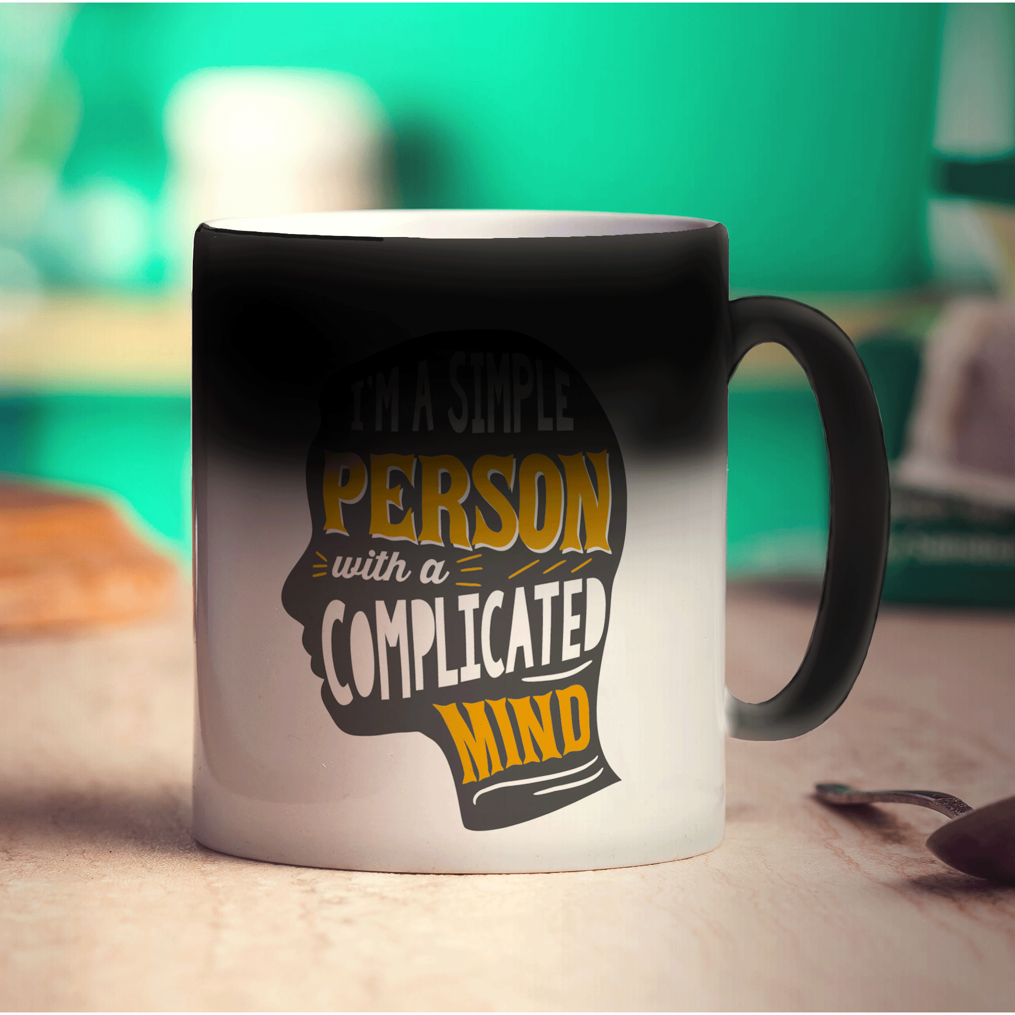 I'm a Simple Person with a Complicated Mind Mug - Standard 330ml (11oz) / Magic Mug