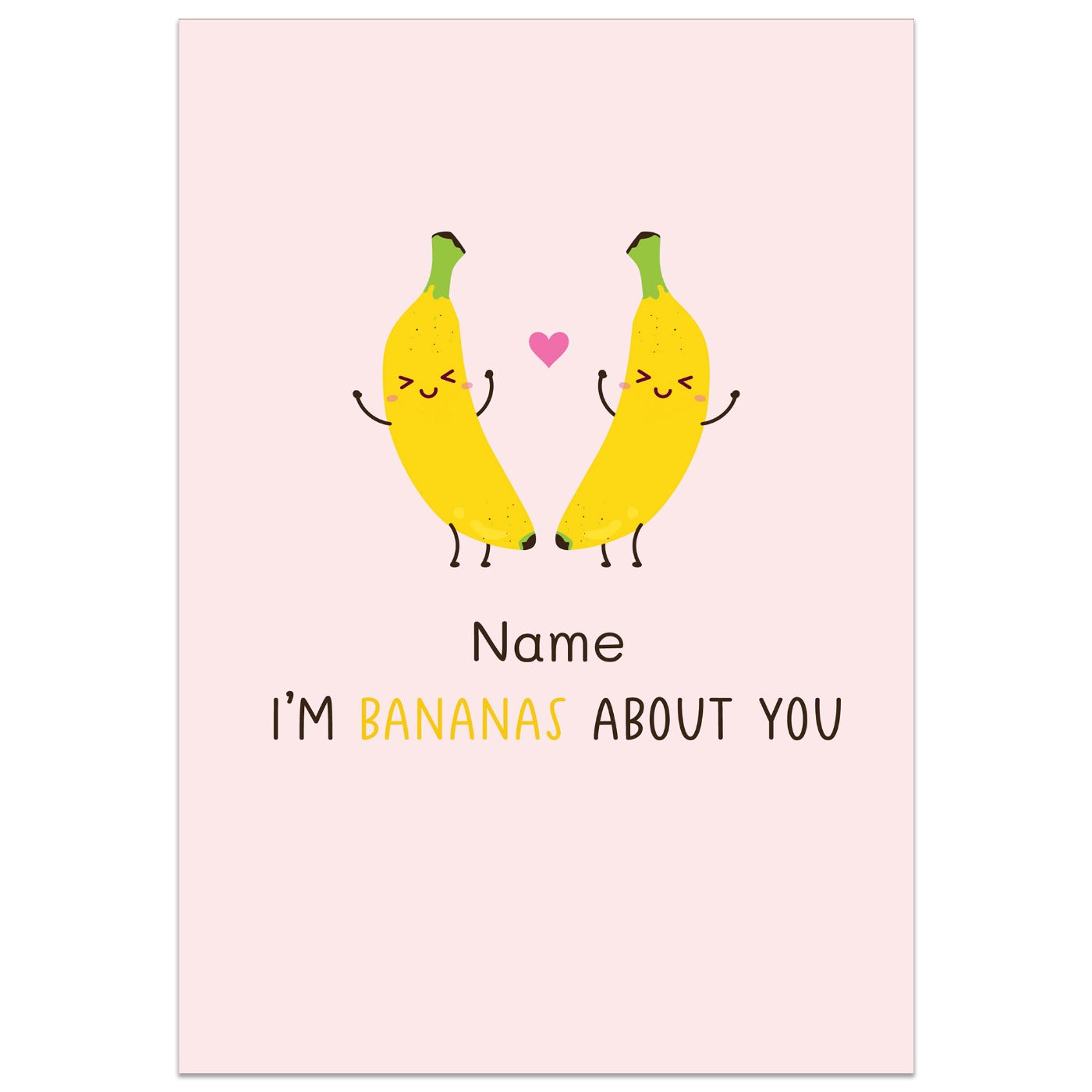 Bananas About You Card